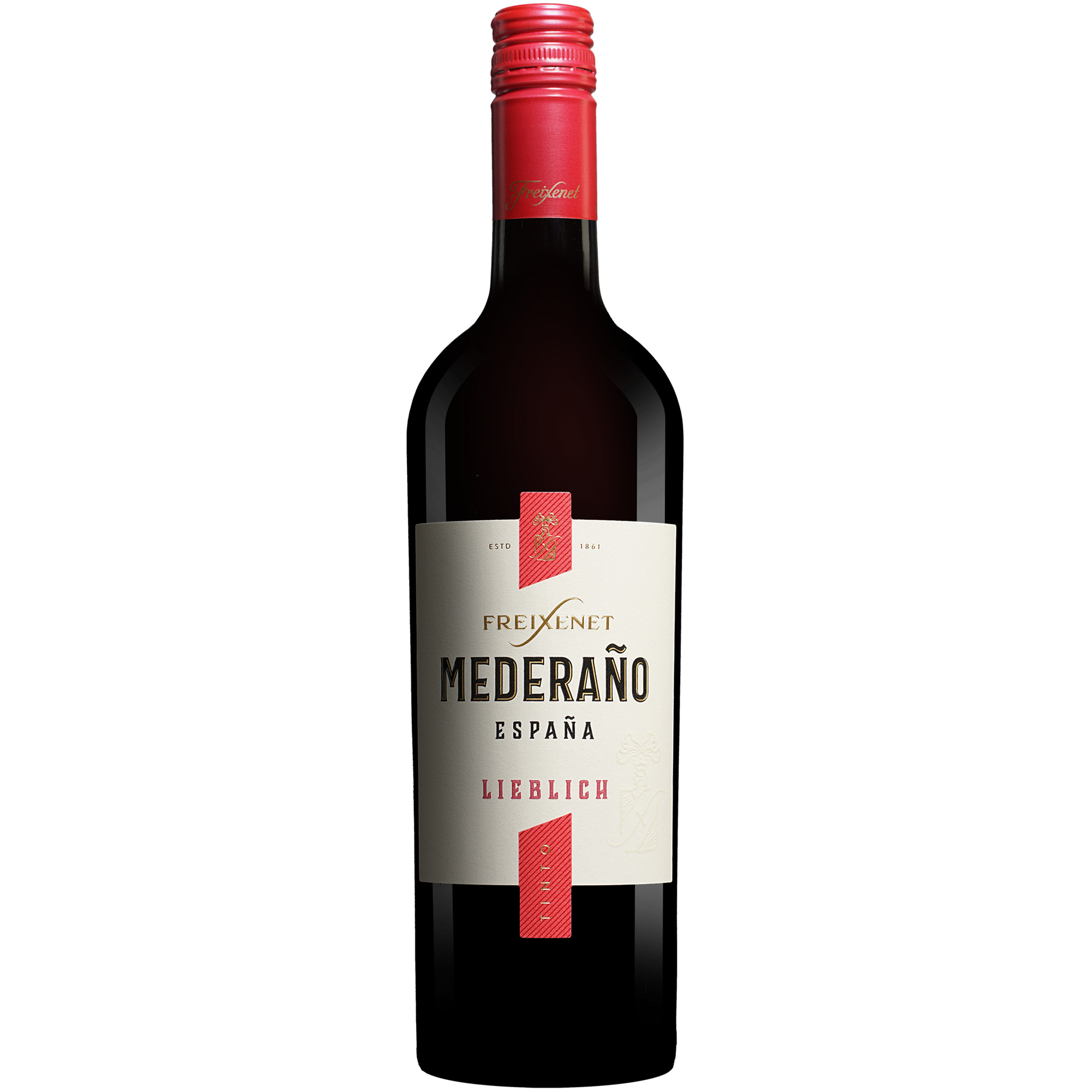 Freixenet »Mederaño« Tinto Lieblich 2023  012% Vol. Rotwein Lieblich aus Spanien