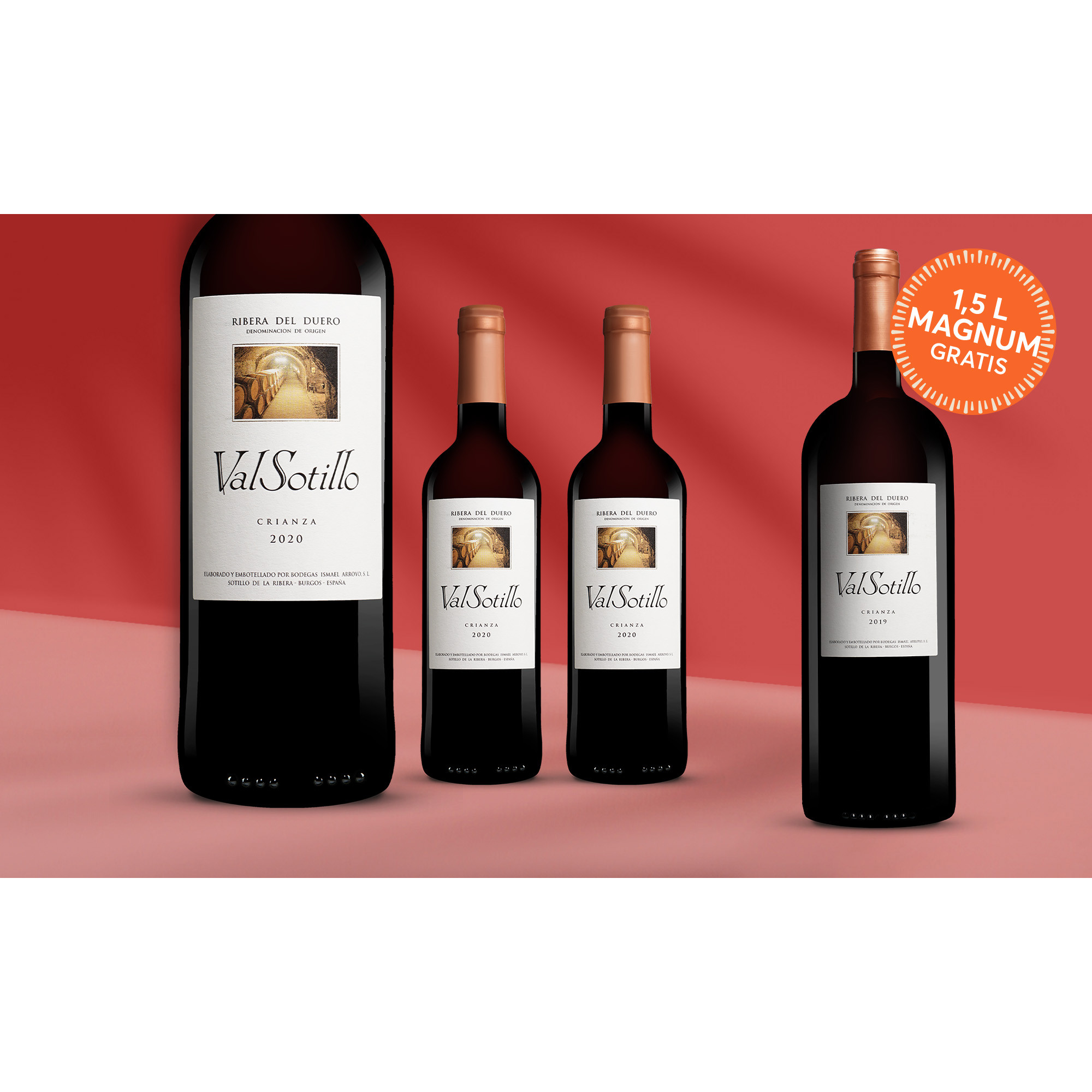 Val Sotillo Crianza 2020  314.5% Vol. Weinpaket aus Spanien