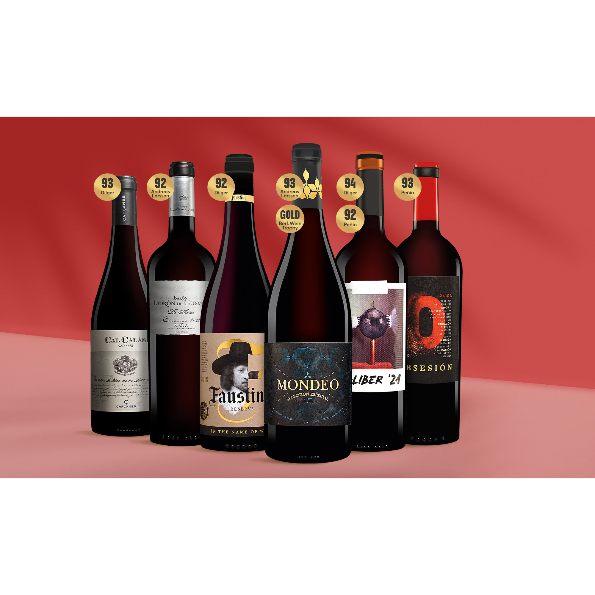 Image of Premium-Grillpaket 4.5L Weinpaket aus Spanien