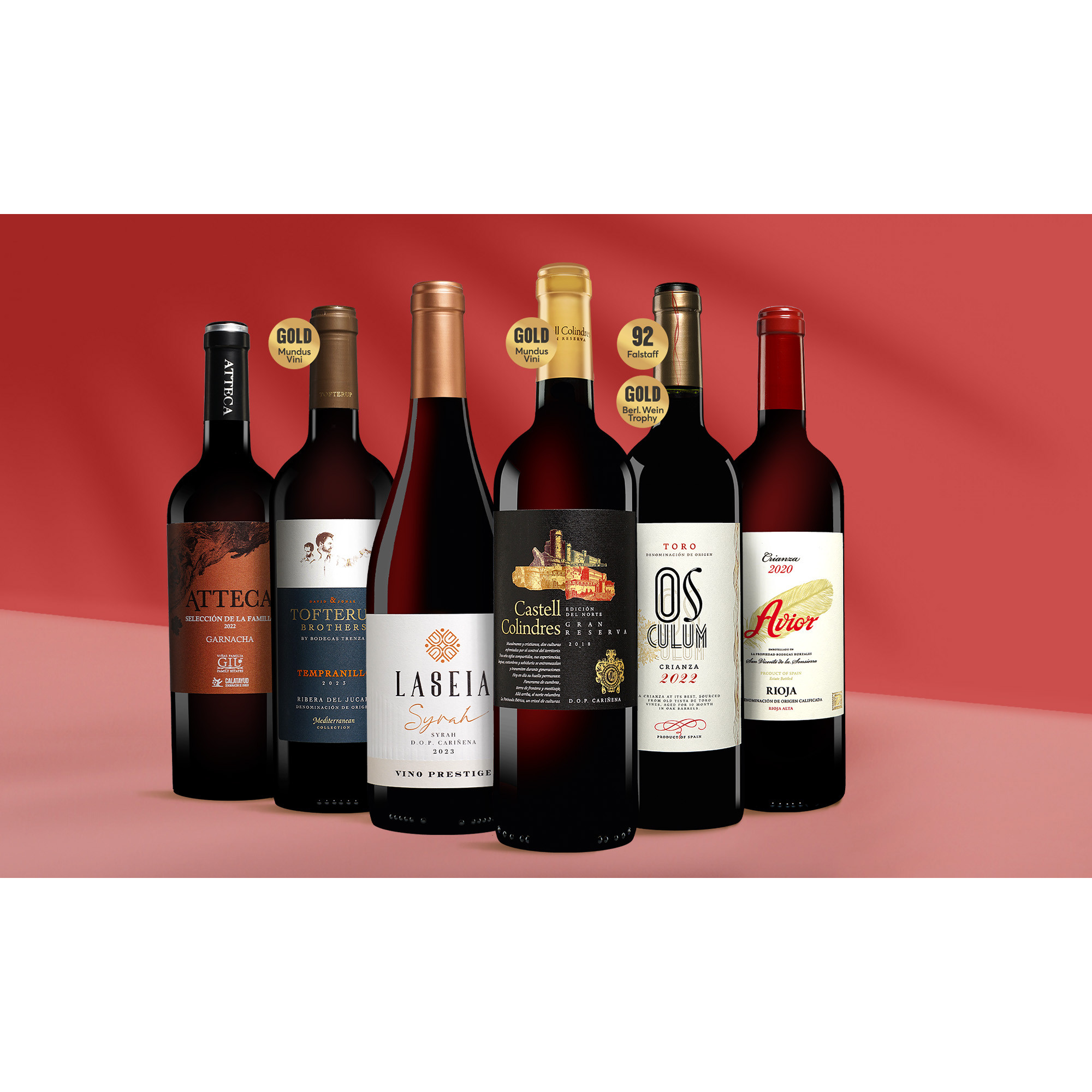 Image of Rotwein Grillpaket 4.5L Weinpaket aus Spanien