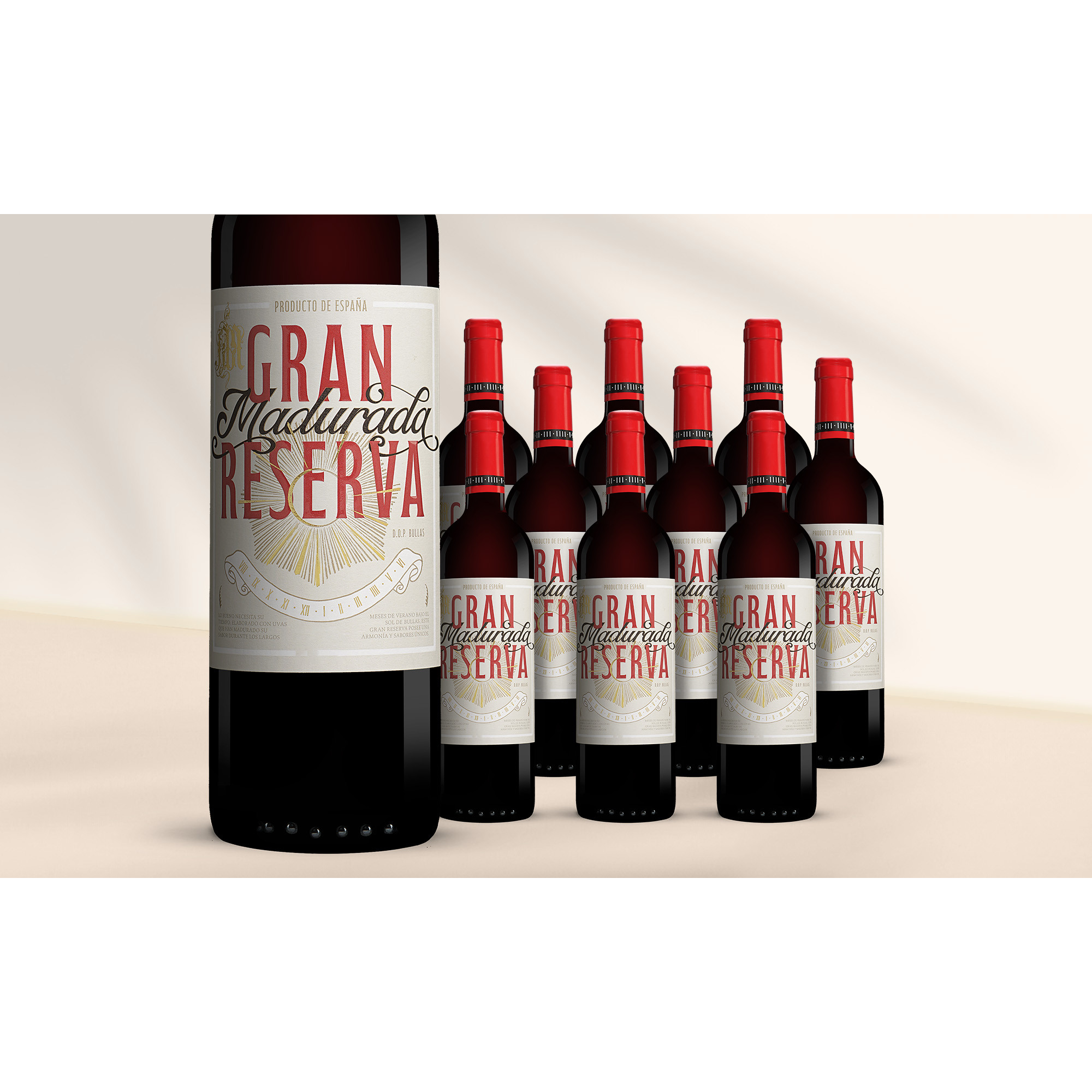 Madurada Gran Reserva 2018  714% Vol. Weinpaket aus Spanien