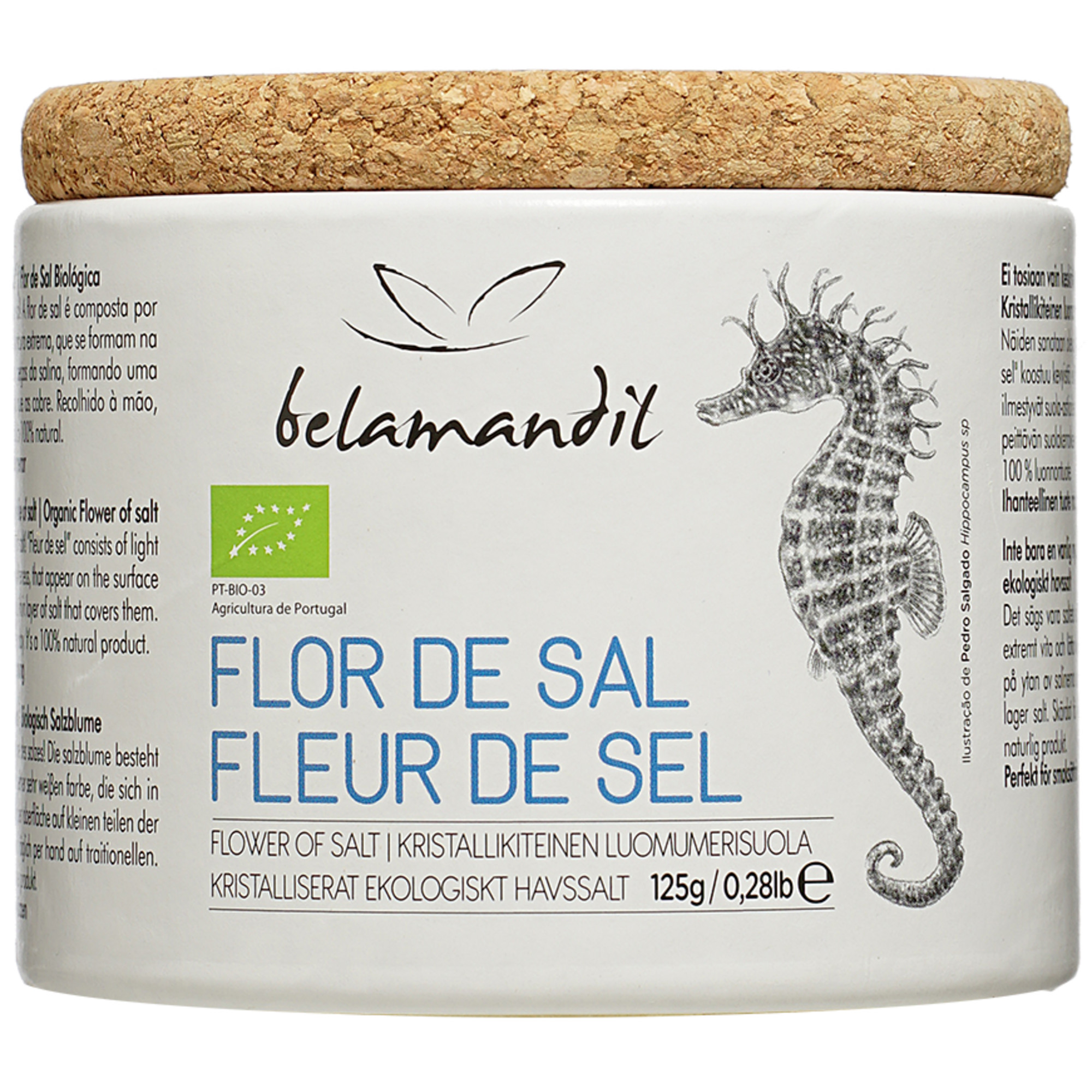 Image of Belamandil Fleur de Sel 0.125KG aus Portugal