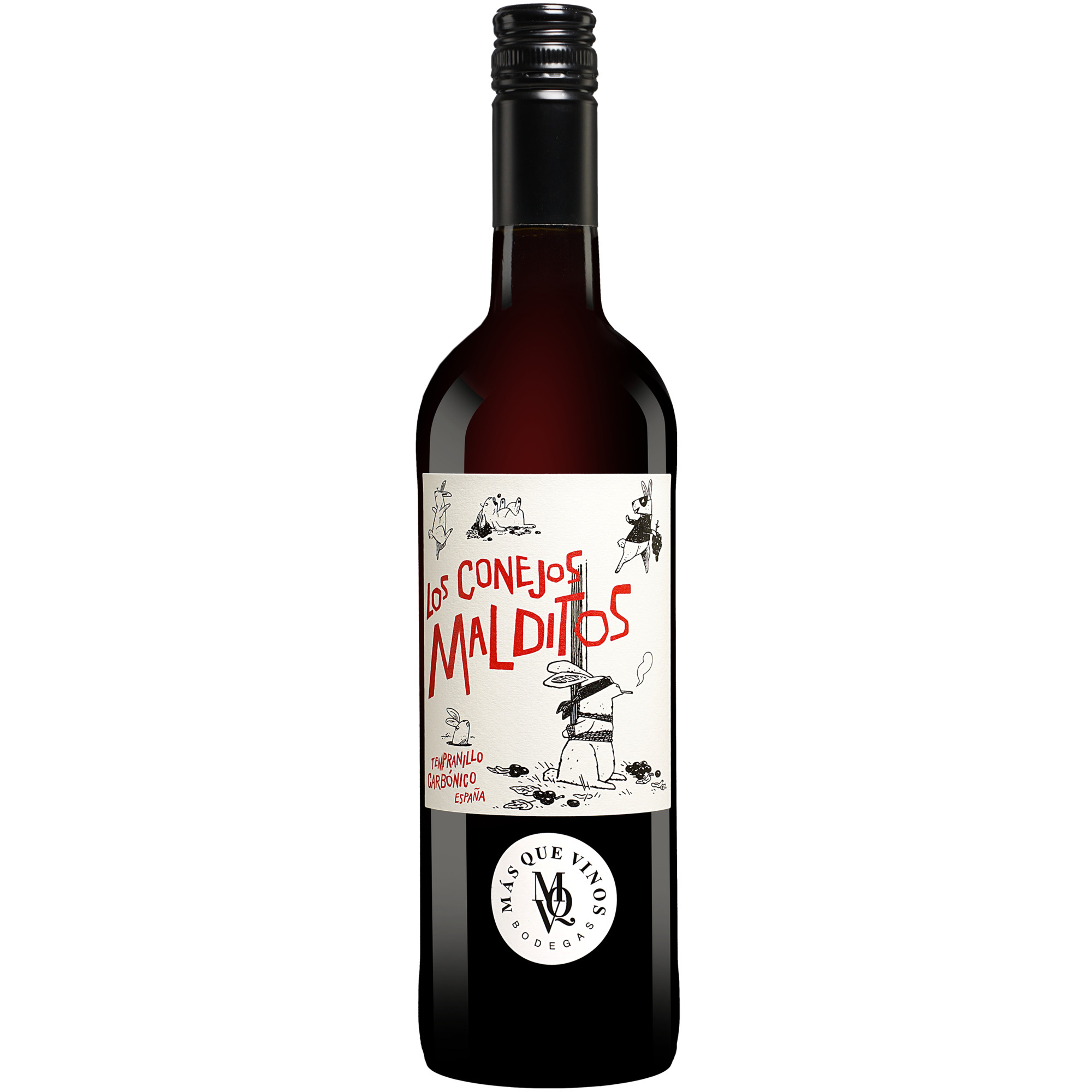 Image of Los Conejos Malditos Tinto 2024 0.75L 13% Vol. Rotwein Trocken aus Spanien