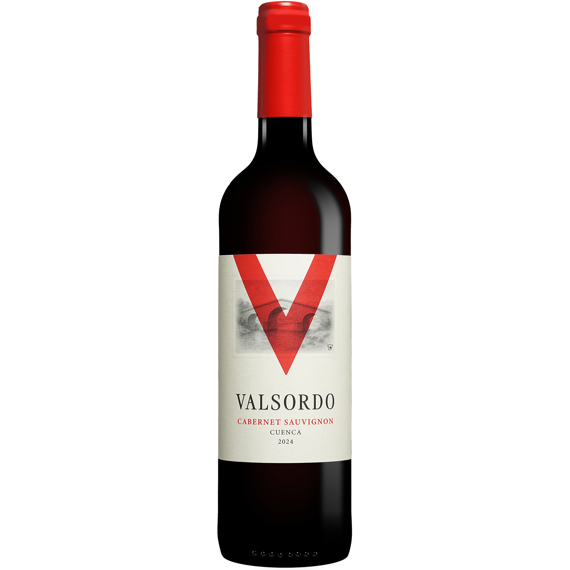 Valsordo Cabernet Sauvignon 2024  014% Vol. Rotwein Trocken aus Spanien