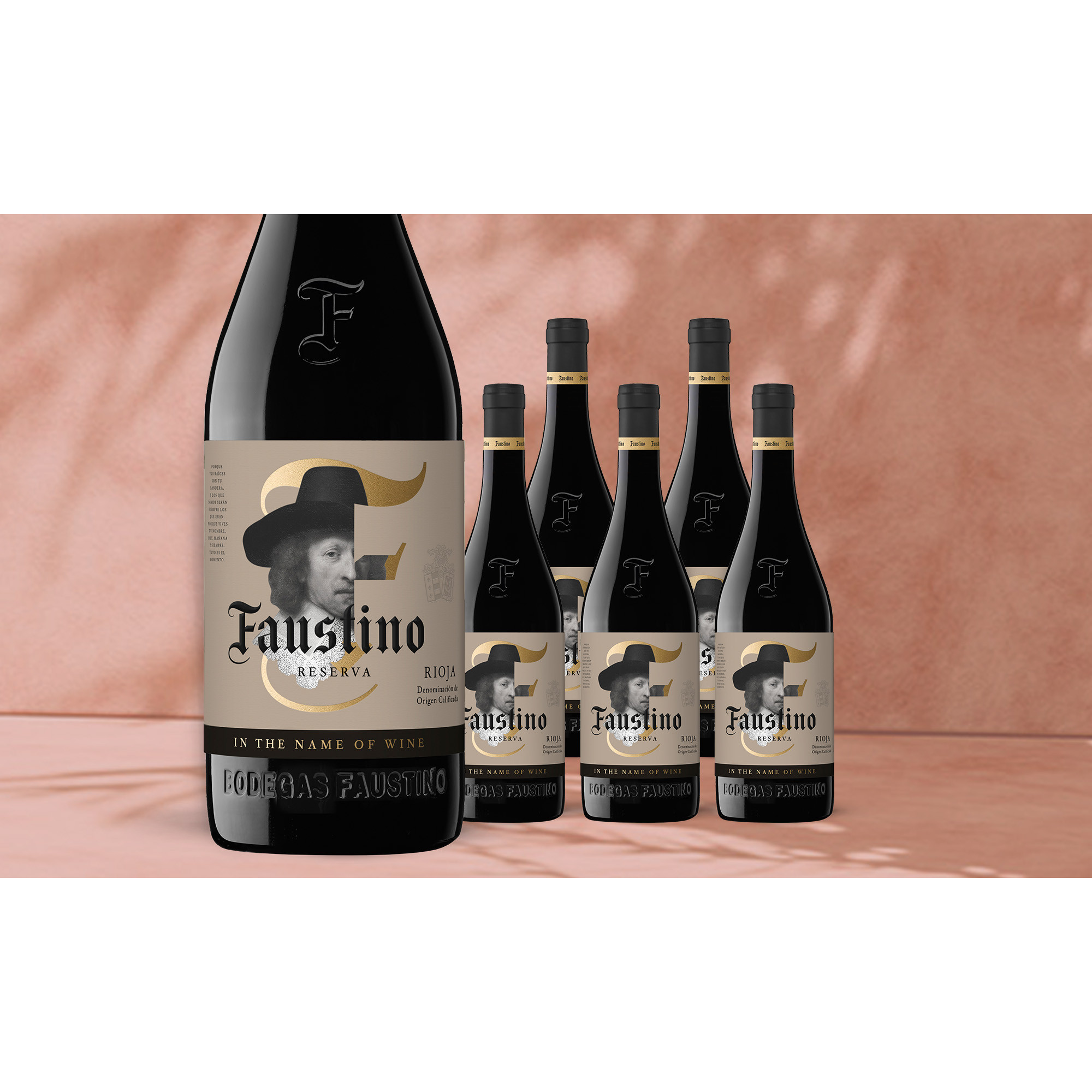 Faustino Itnow Reserva 2019  414% Vol. Weinpaket aus Spanien