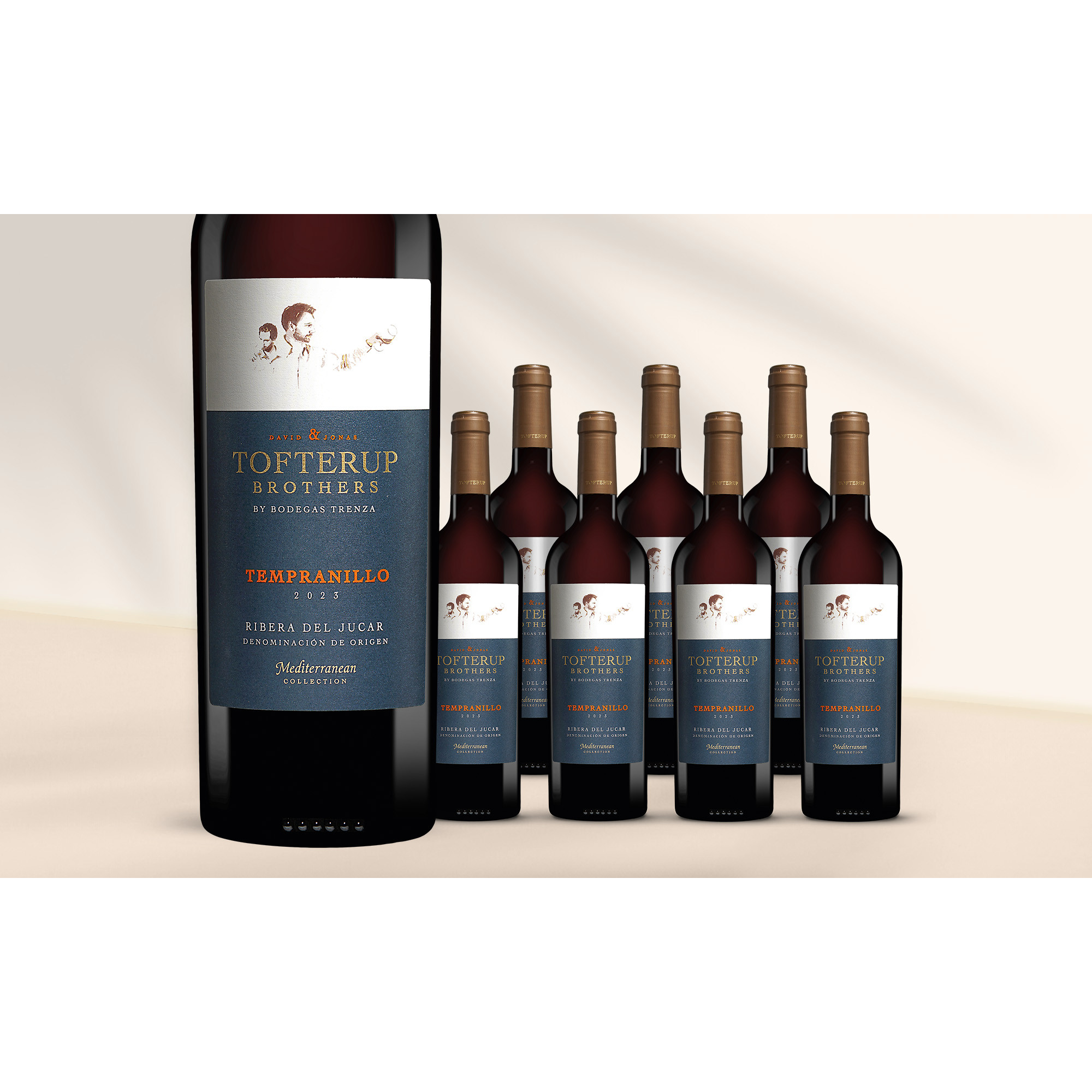Tofterup Brothers Tempranillo 2023 14% Vol. Weinpaket aus Spanien