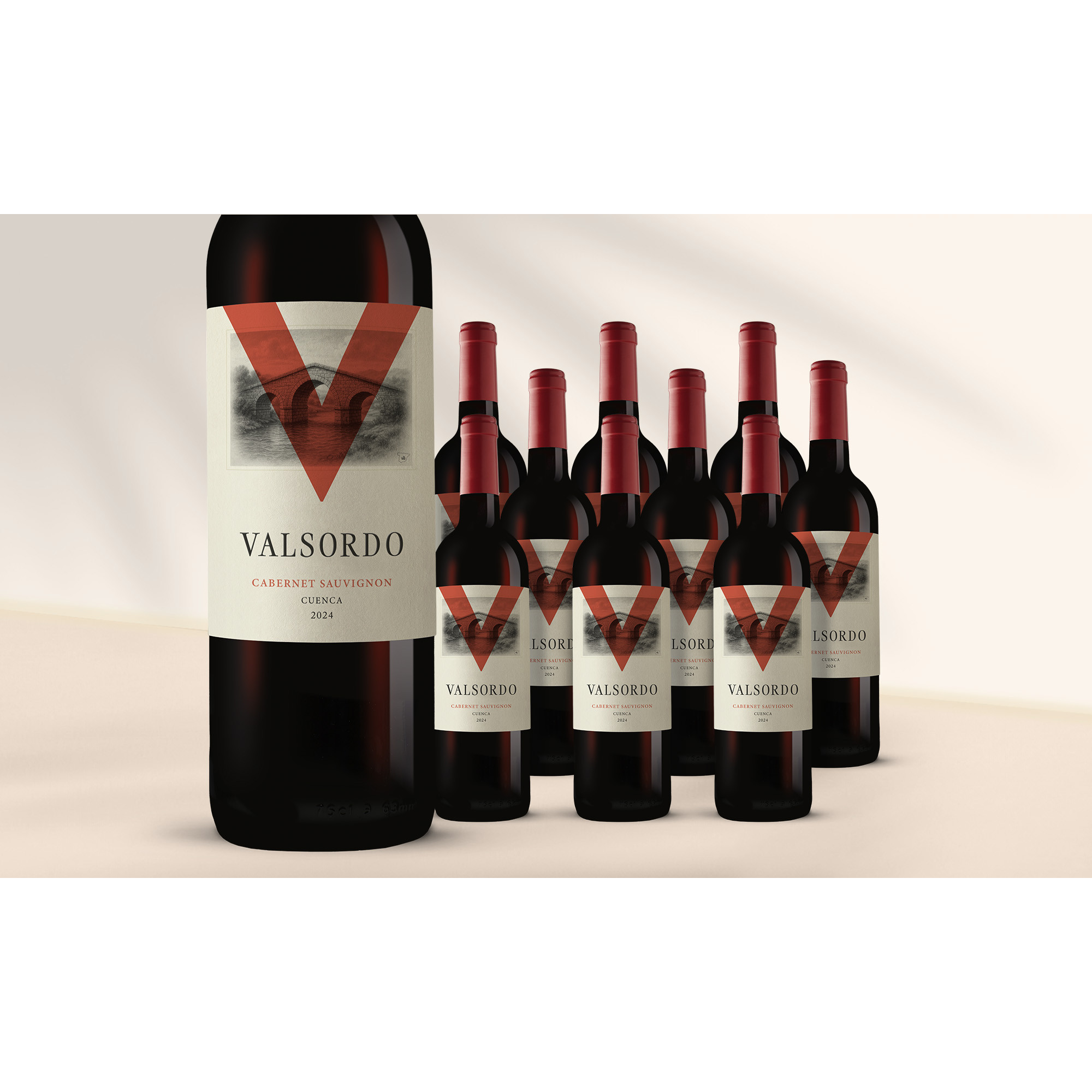 Valsordo Cabernet Sauvignon 2024  714% Vol. Weinpaket aus Spanien