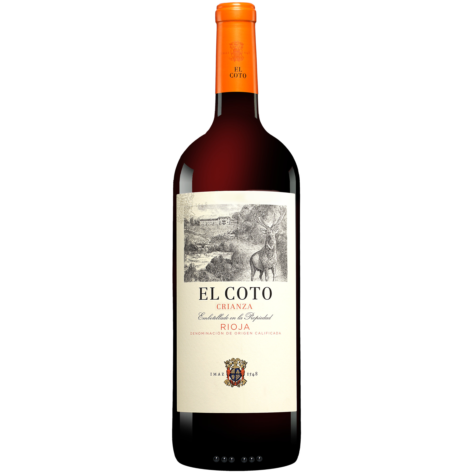 Image of El Coto Crianza - 1,5 L. Magnum 2021 1.5L 13.5% Vol. Rotwein Trocken aus Spanien