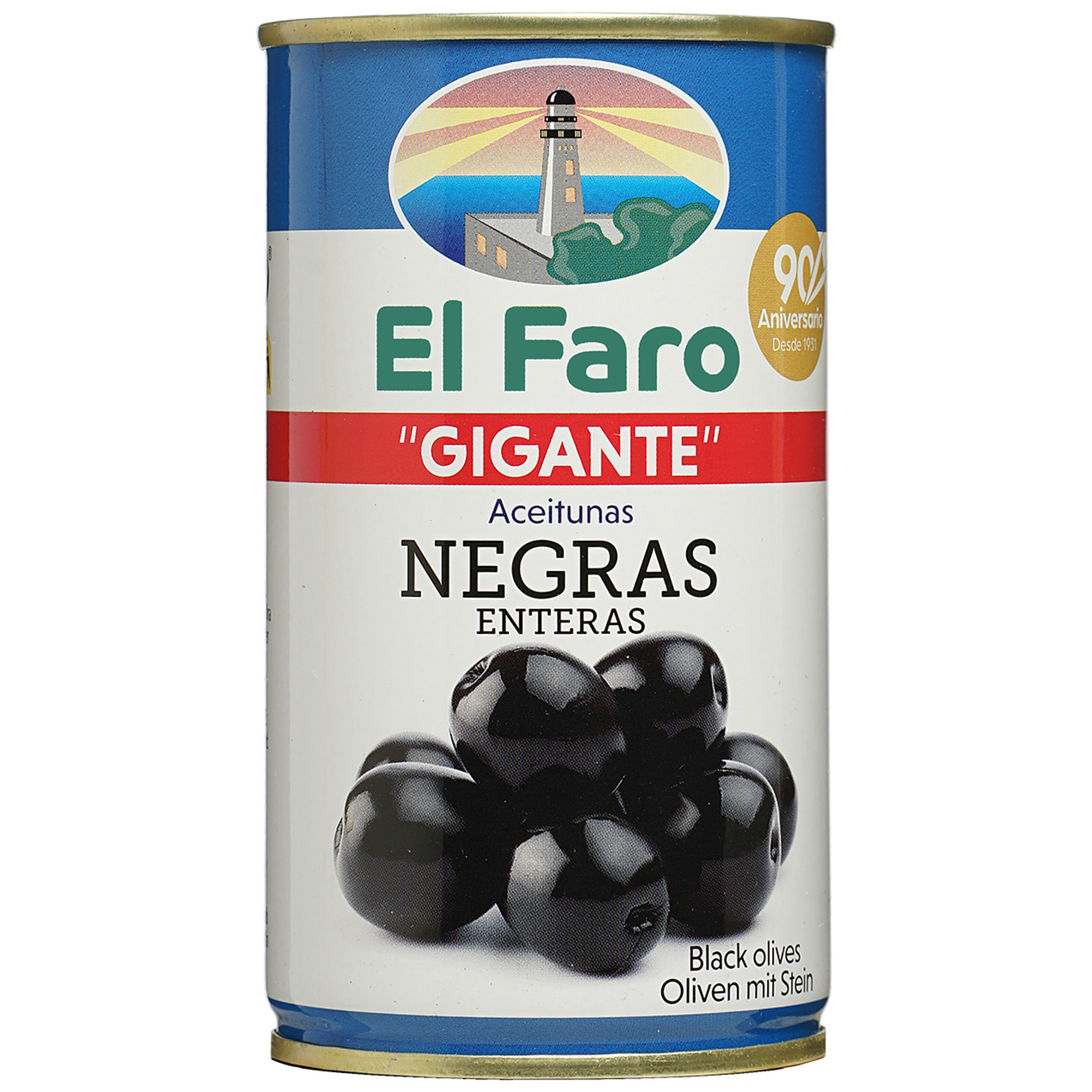 Image of Oliven Schwarz Gigante El Faro - 350g 0.35KG