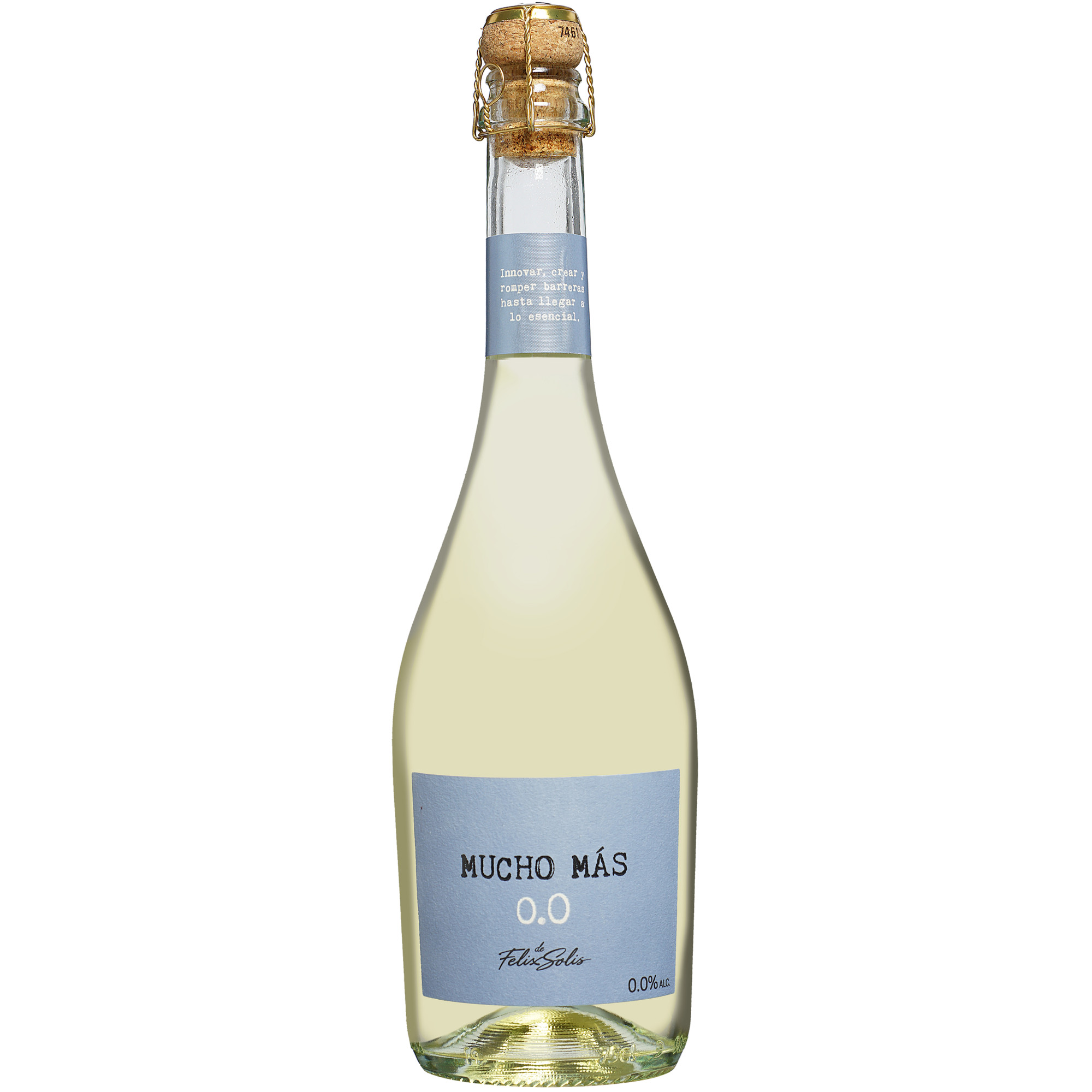 Mucho Más Espumoso Blanco Alkoholfrei  0aus Spanien