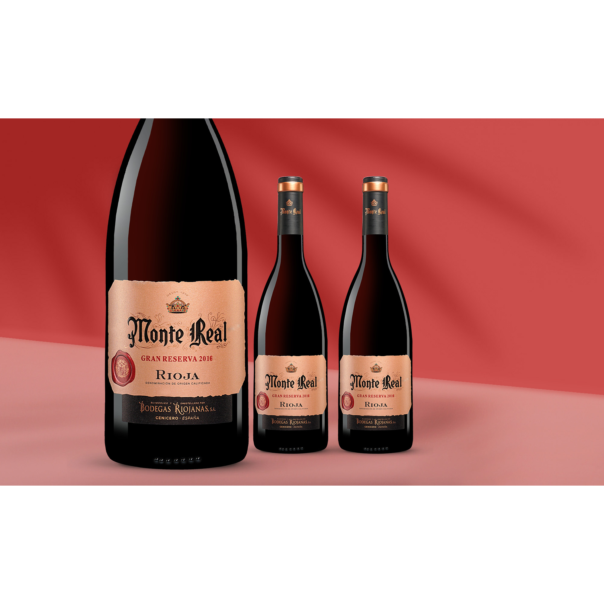 Monte Real Gran Reserva 2016  214% Vol. Weinpaket aus Spanien