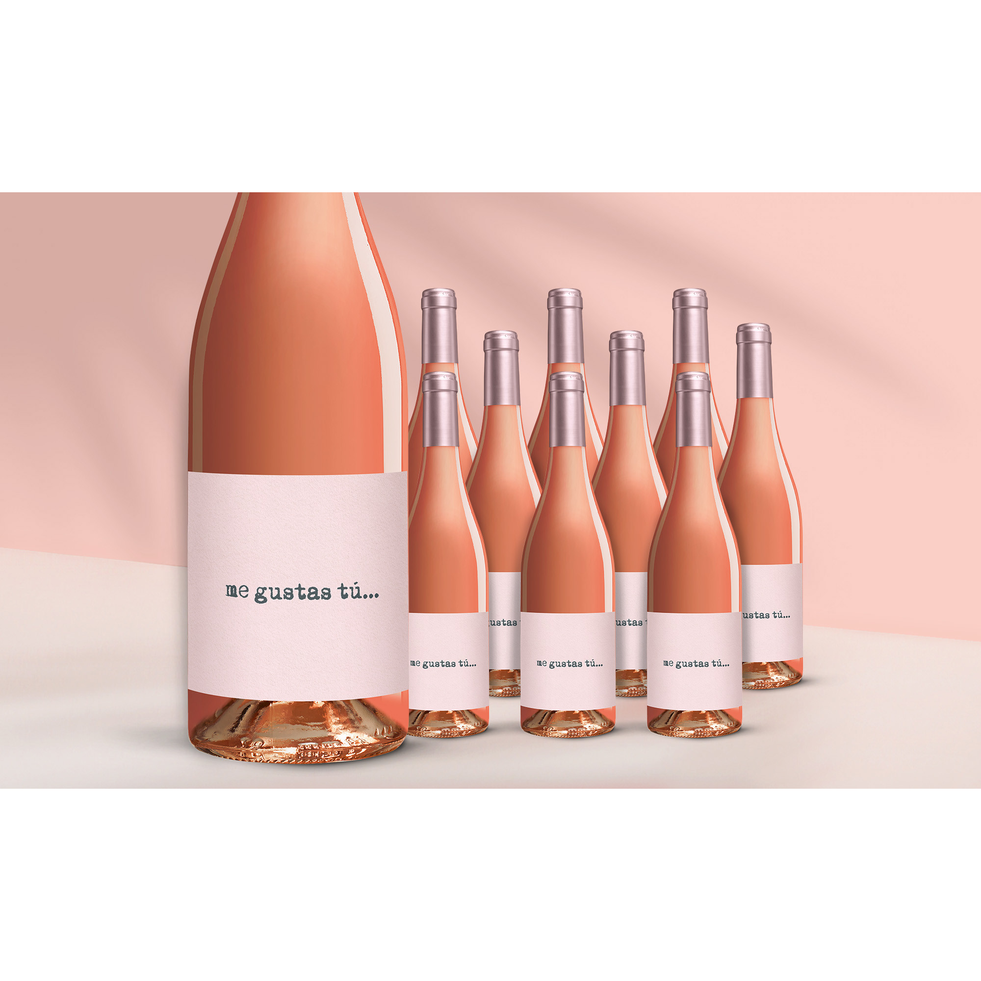 Image of Me gustas tu Rosado 2024 7.5L 12.5% Vol. Weinpaket aus Spanien
