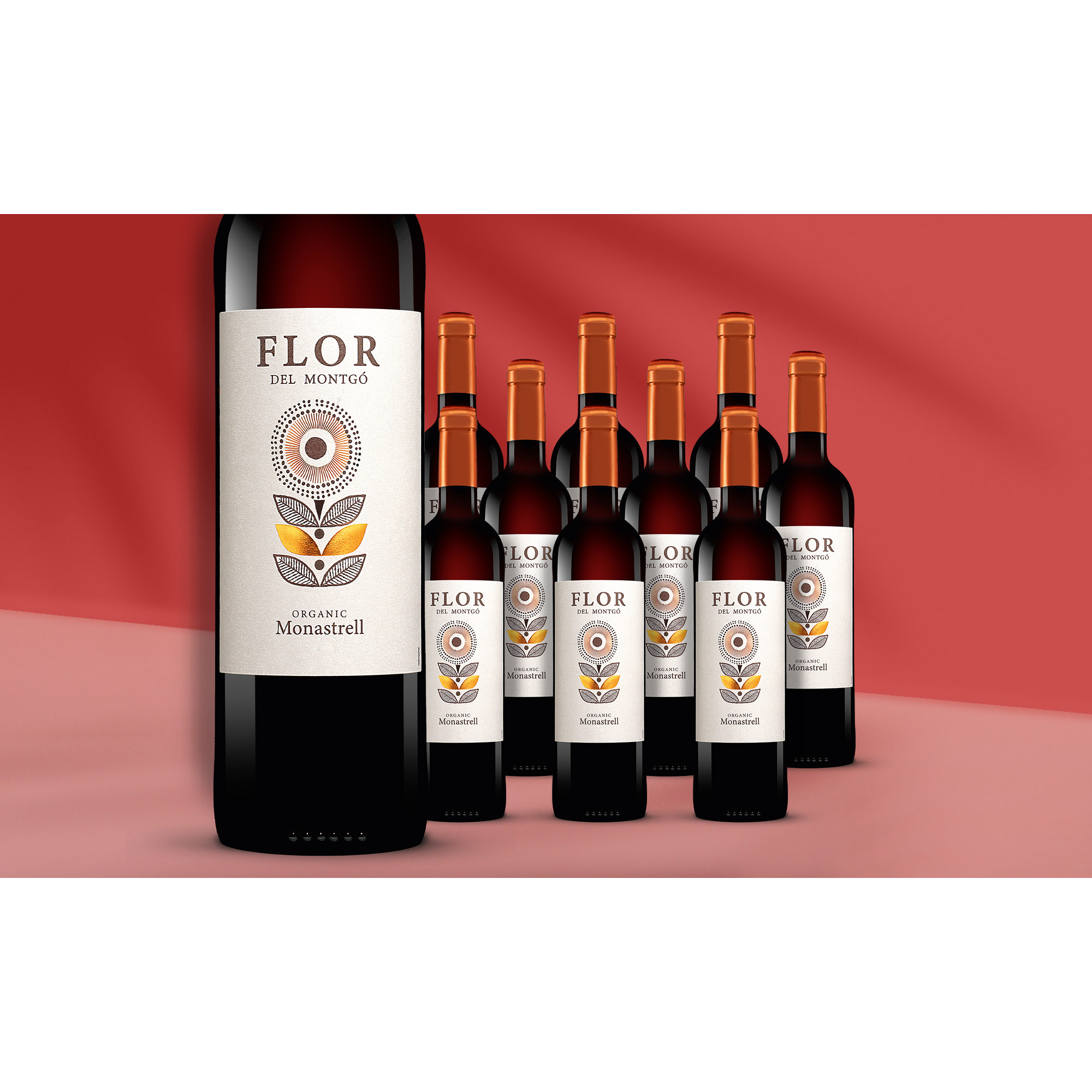 Flor del Montgó Monastrell Organic 2023  714% Vol. Weinpaket aus Spanien