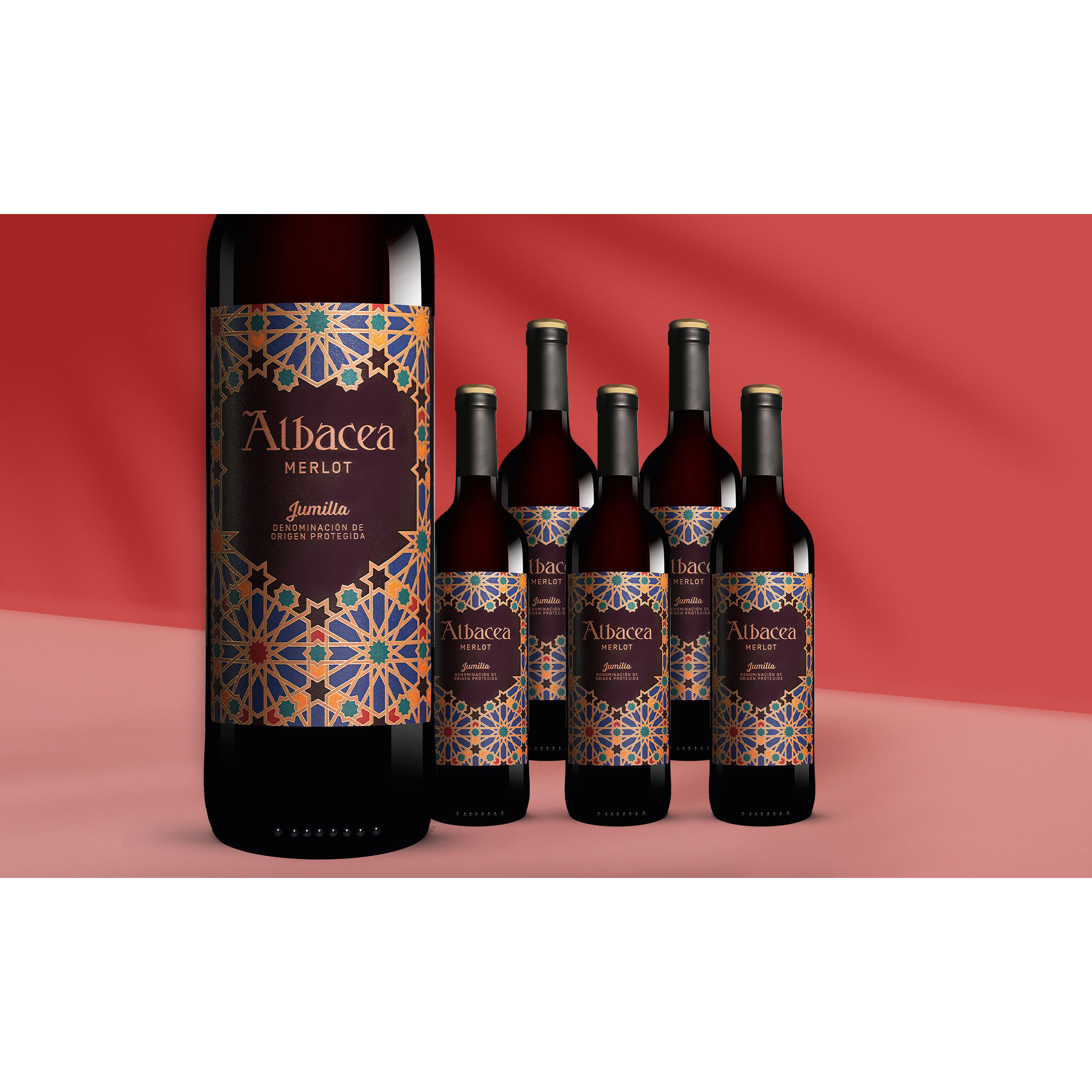 Albacea Merlot 2023  414.5% Vol. Weinpaket aus Spanien