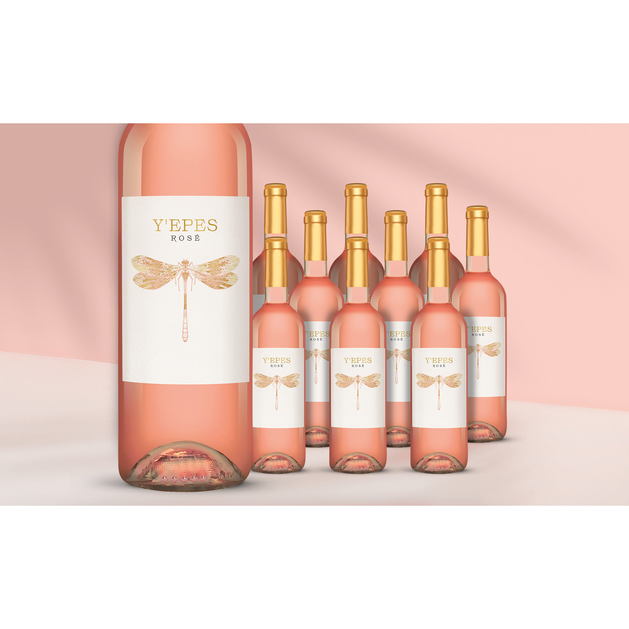 Y'EPES Rosé 2024  712.5% Vol. Weinpaket aus Spanien