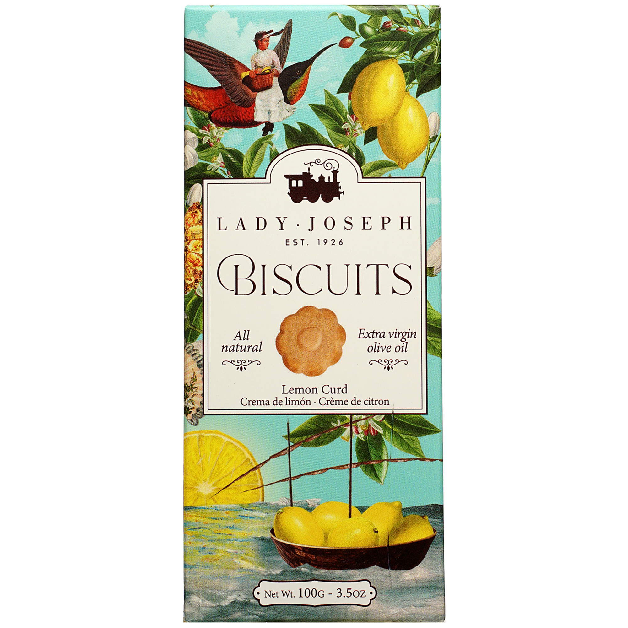 Image of Lady Joseph Lemon Curd Biscuits - 100g 0.1KG