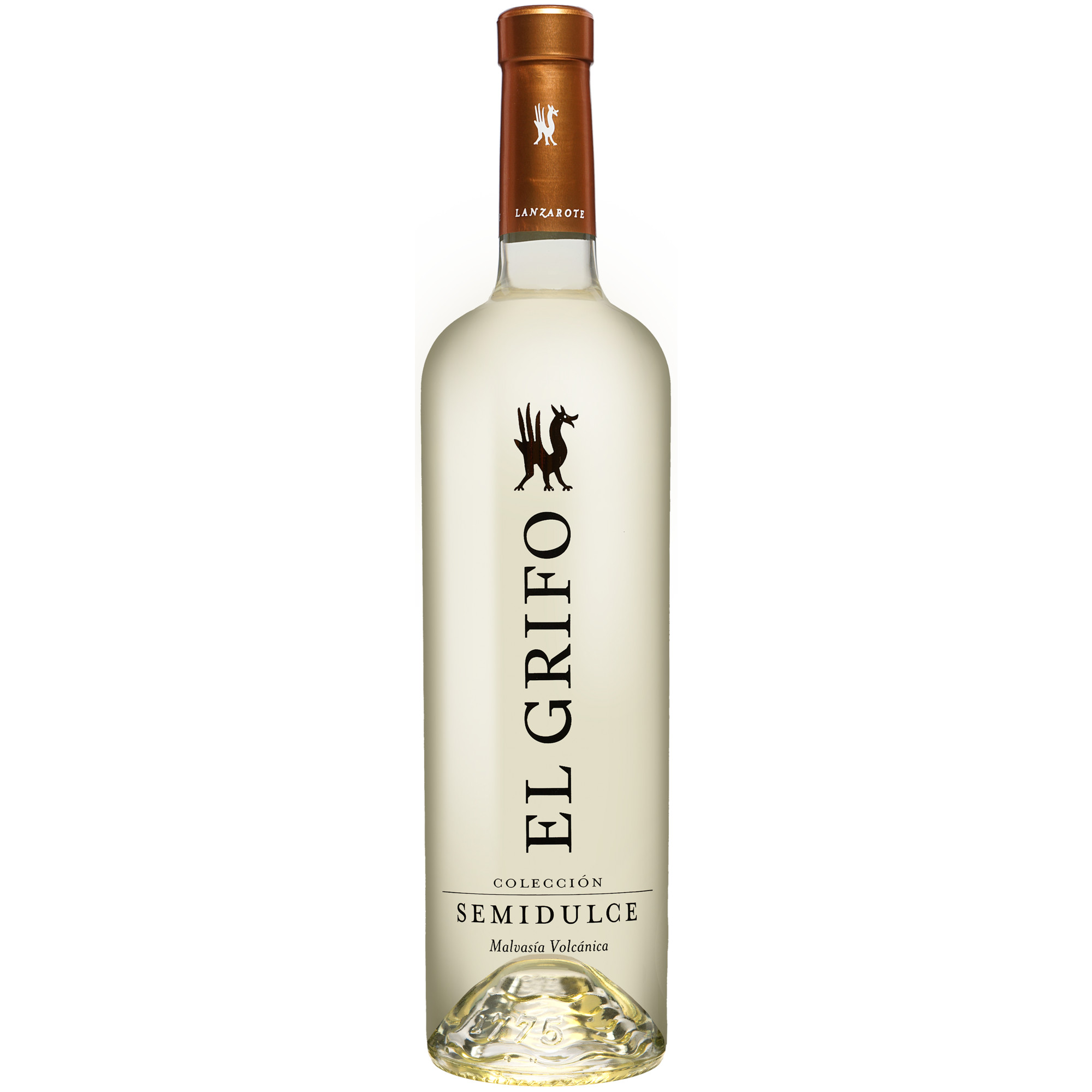 El Grifo Blanco Malvasía Semi Dulce Collectión 2024  013% Vol. Weißwein Lieblich aus Spanien