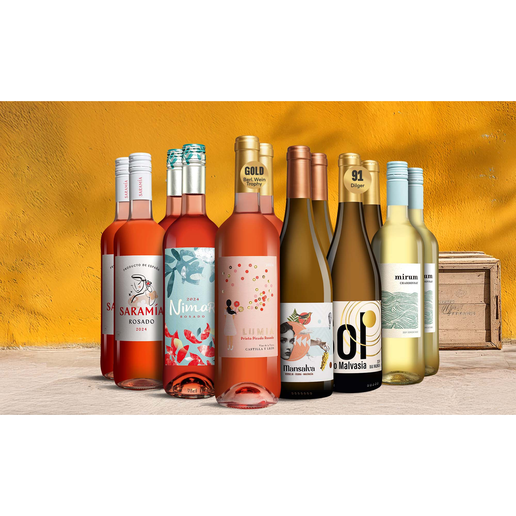 Image of Lagerausverkauf Genießer-Paket 9L Weinpaket aus Spanien
