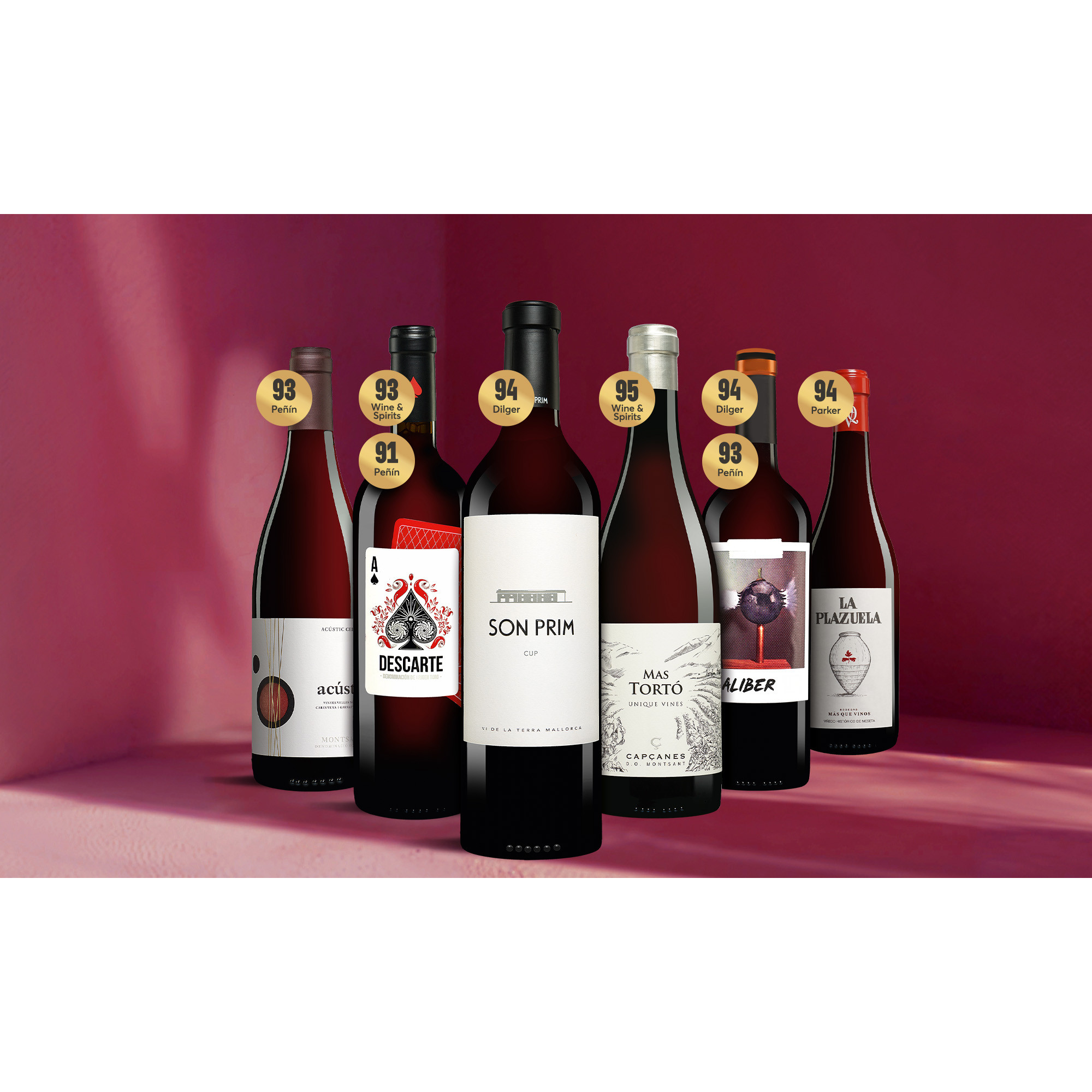 Punkte Paket  4Weinpaket aus Spanien