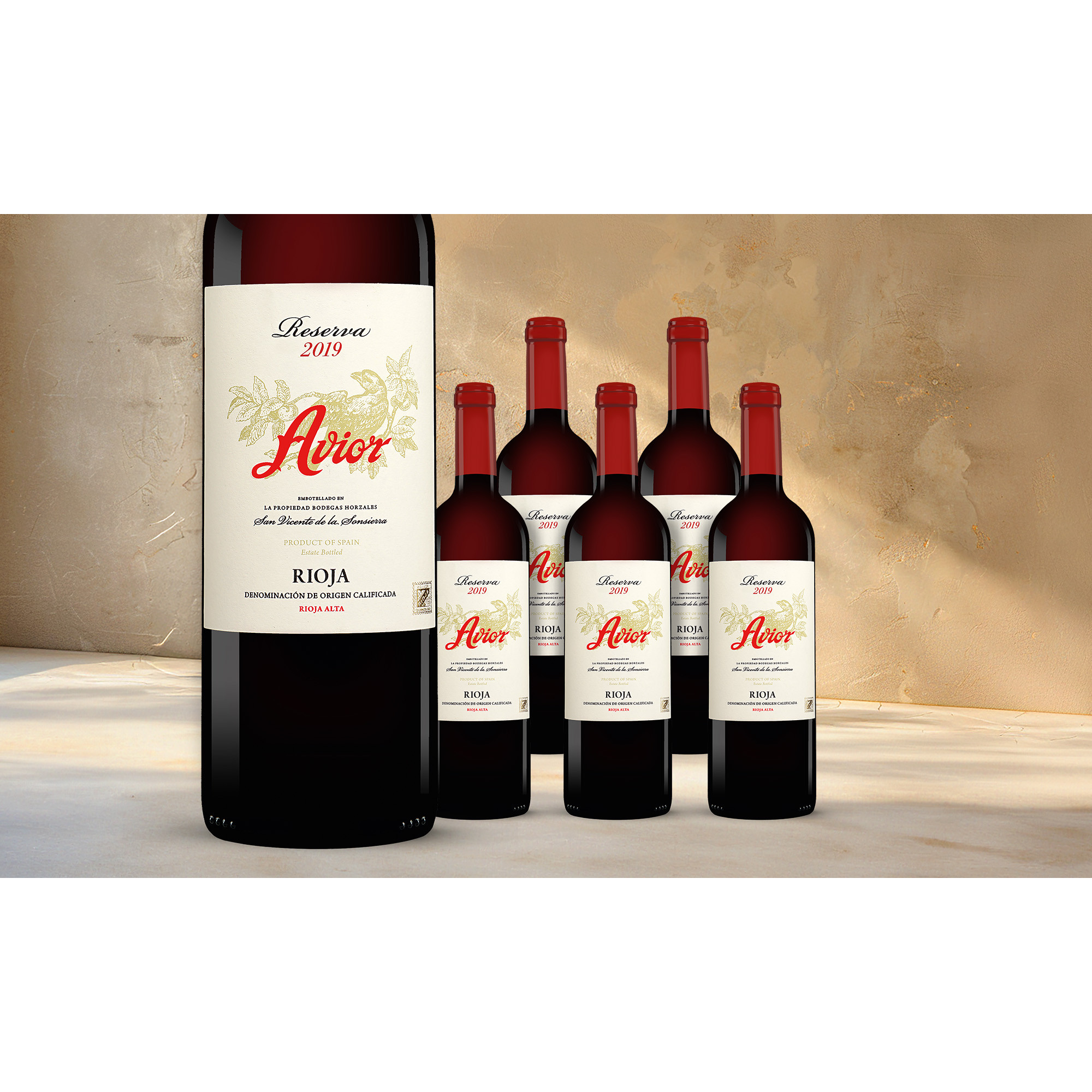 Winter-Deal:Avior Reserva 2019  414% Vol. Weinpaket aus Spanien