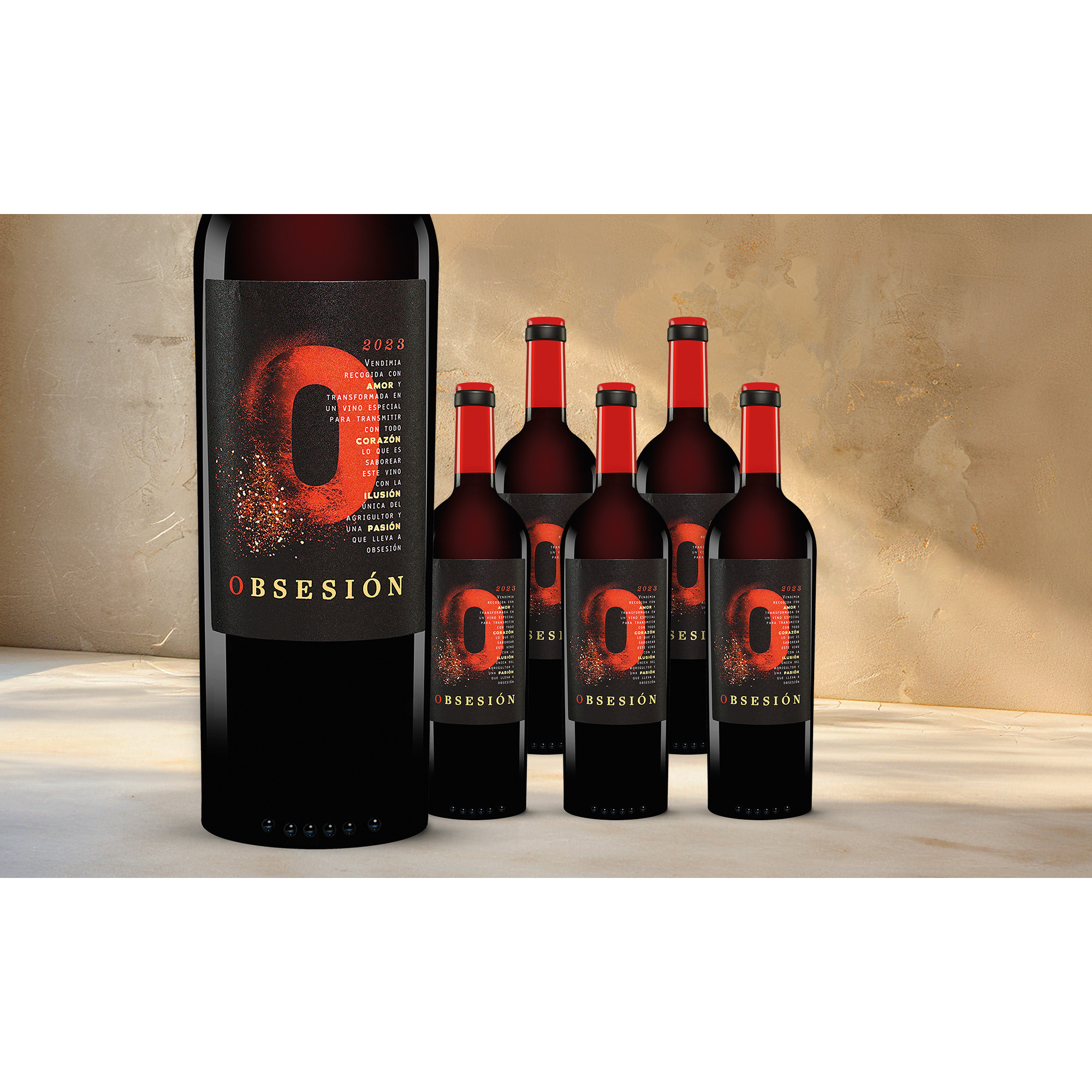 Winter-Deal:Obsesión 2023  414.5% Vol. Weinpaket aus Spanien