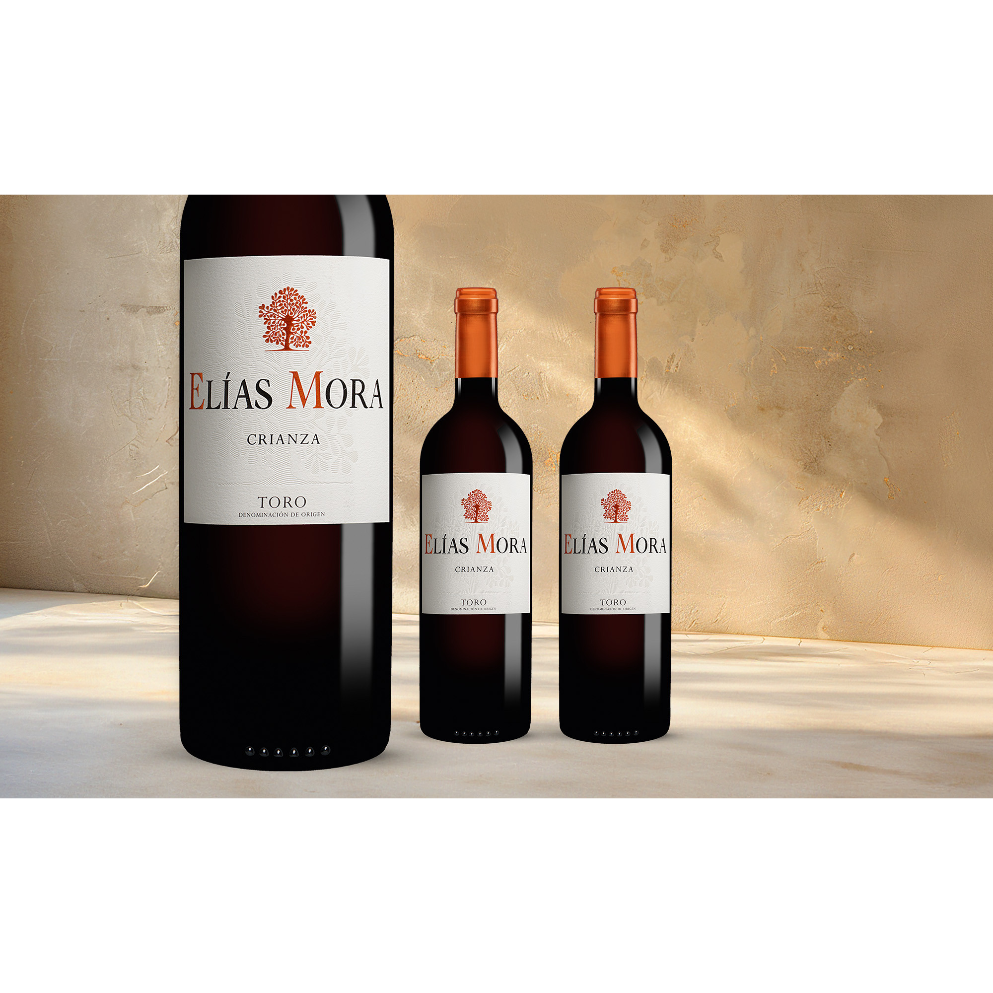 Winter-Deal:Elías Mora Crianza 2021 3er-Paket  215% Vol. Weinpaket aus Spanien