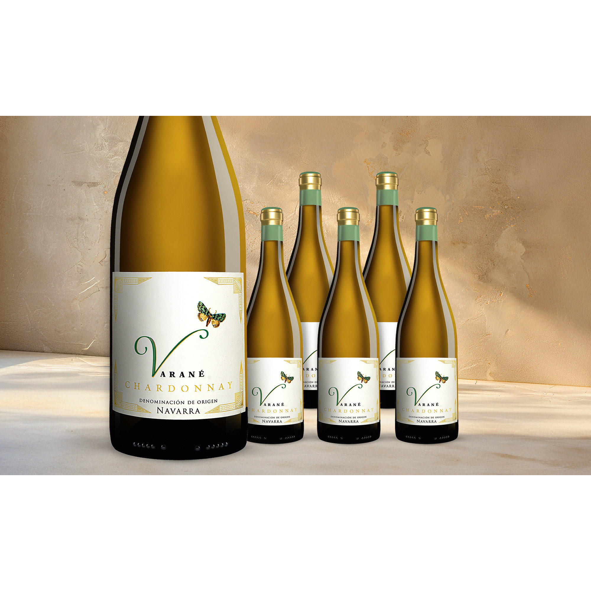 Winter-Deal:Varané Chardonnay 2024 6er-Paket  413% Vol. Weinpaket aus Spanien