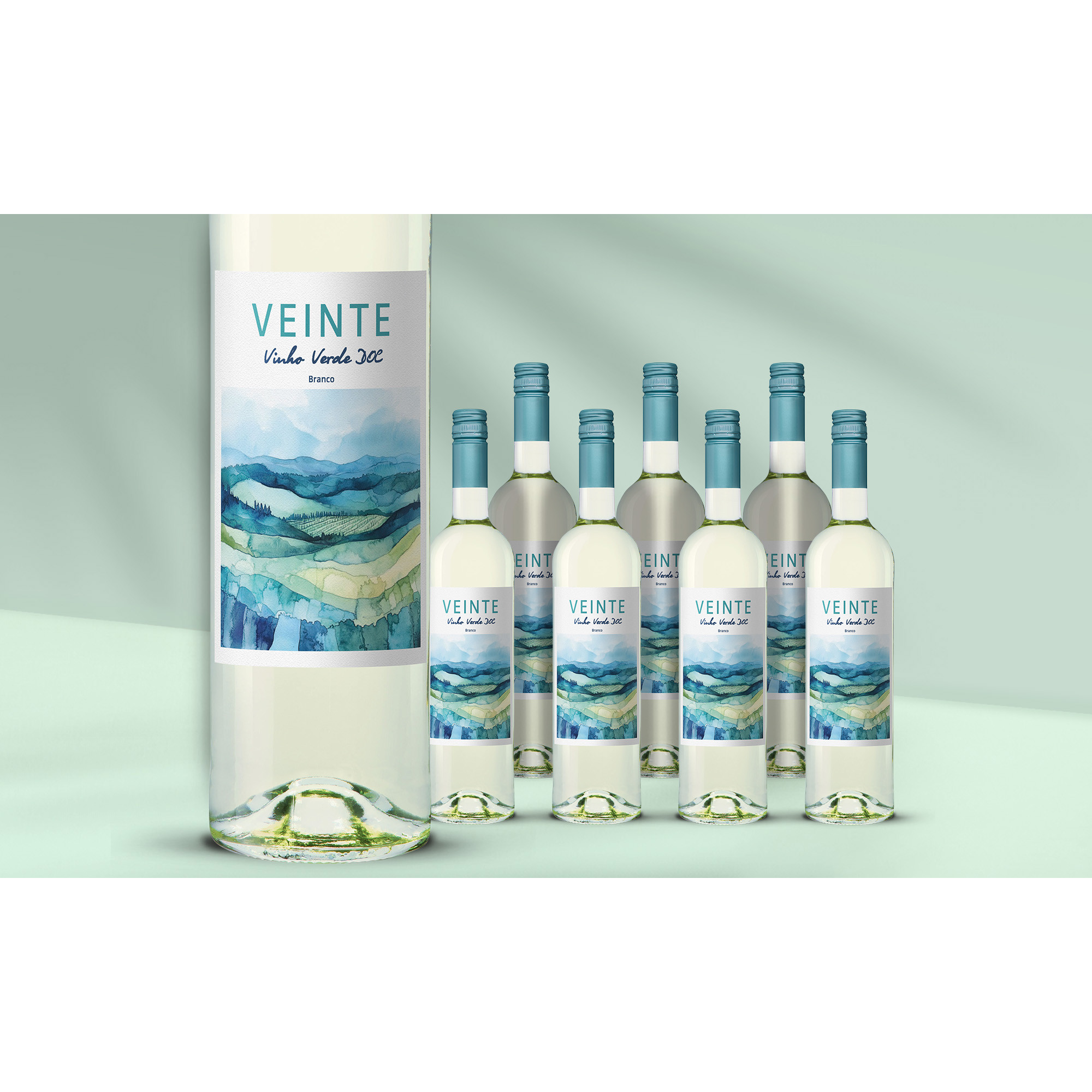 Image of Veinte Vinho Verde Branco 2024 6L 9% Vol. Weinpaket aus Spanien