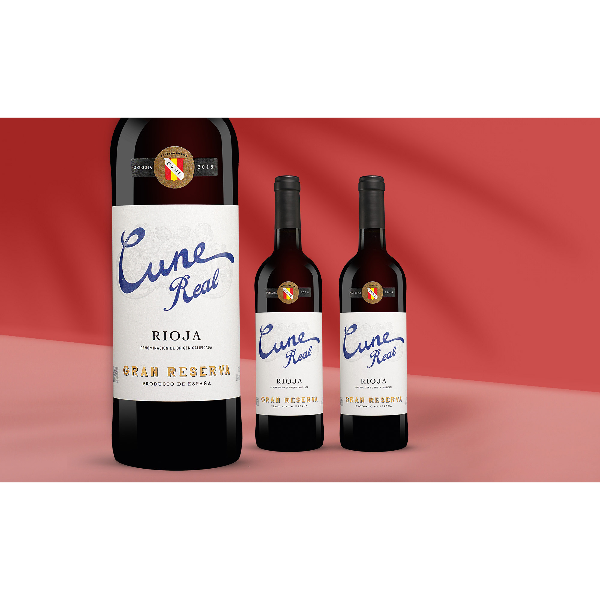 Image of Cune Real Gran Reserva 2018 2.25L 14% Vol. Weinpaket aus Spanien