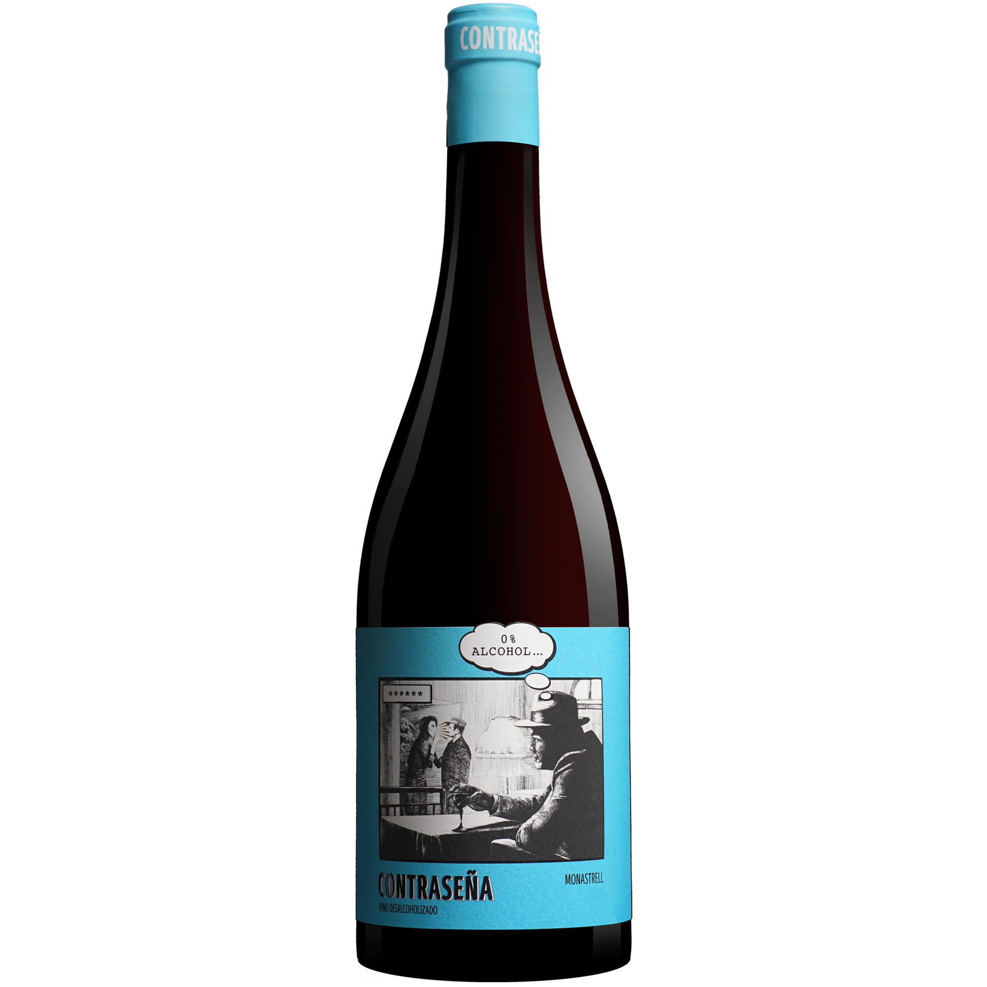 Contraseña Tinto 2022 0% Alkohol 2024  0Rotwein aus Spanien