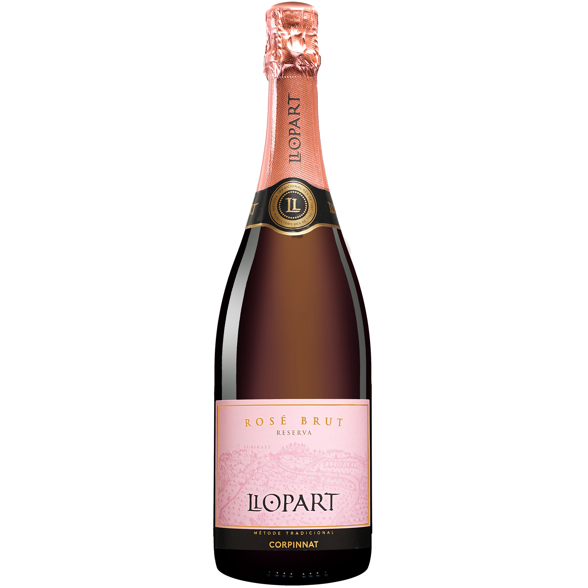 Image of Llopart Reserva Brut Rosé 2022 0.75L 11.5% Vol. Brut aus Spanien