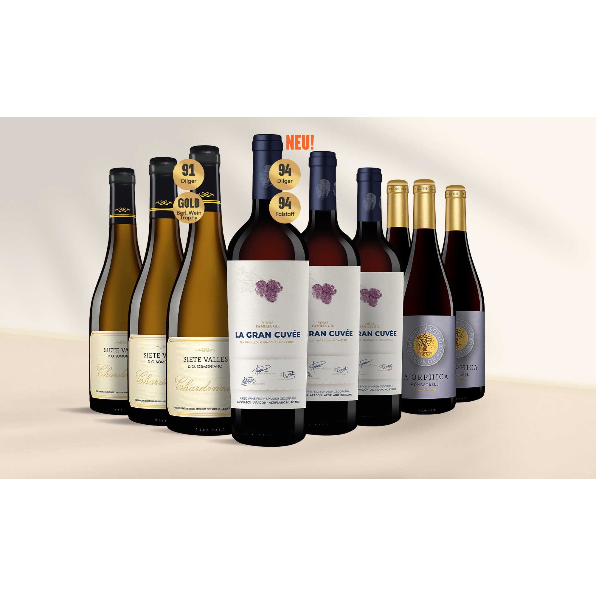 November-Genießer-Paket  6Weinpaket aus Spanien