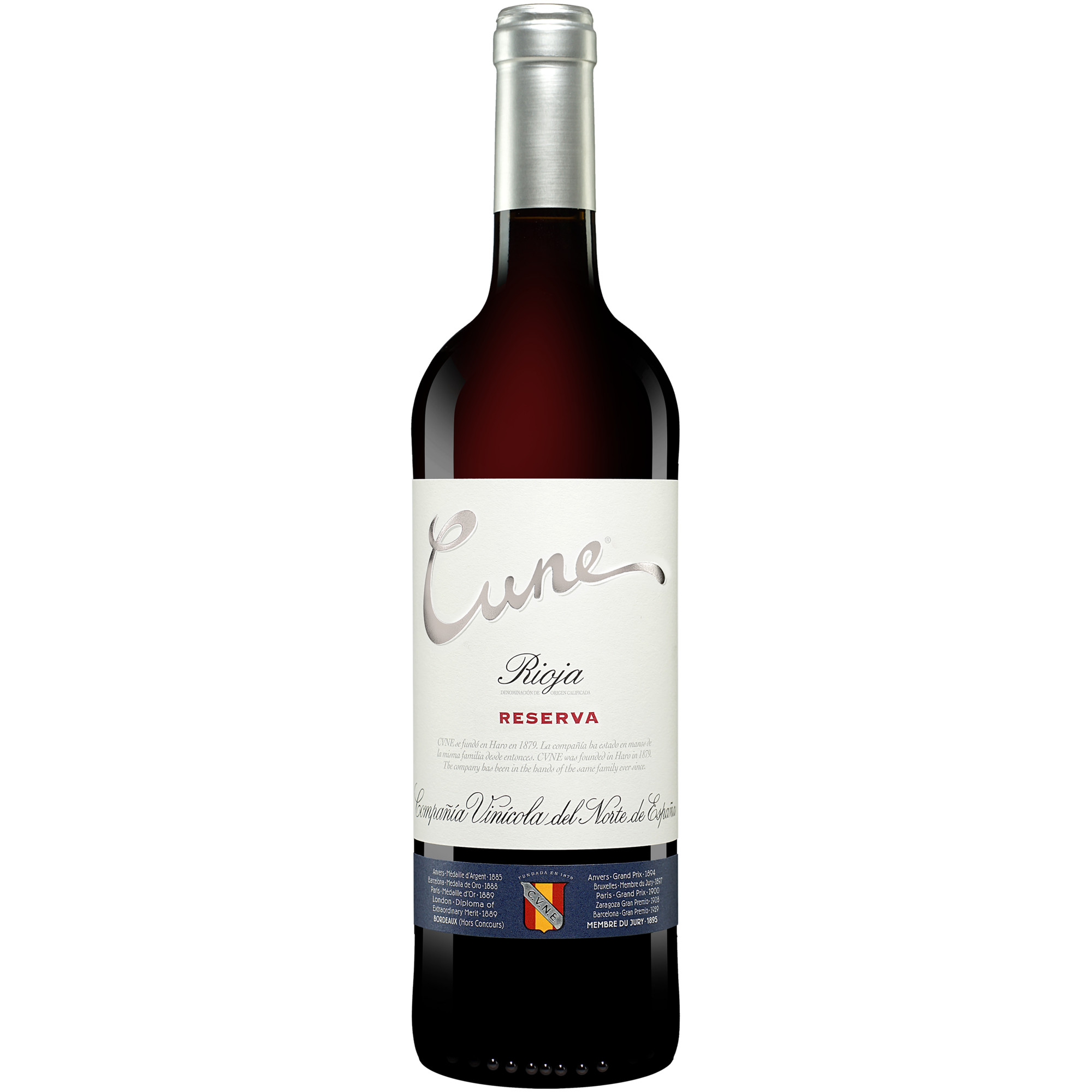 Cune Reserva 2020  014% Vol. Rotwein Trocken aus Spanien