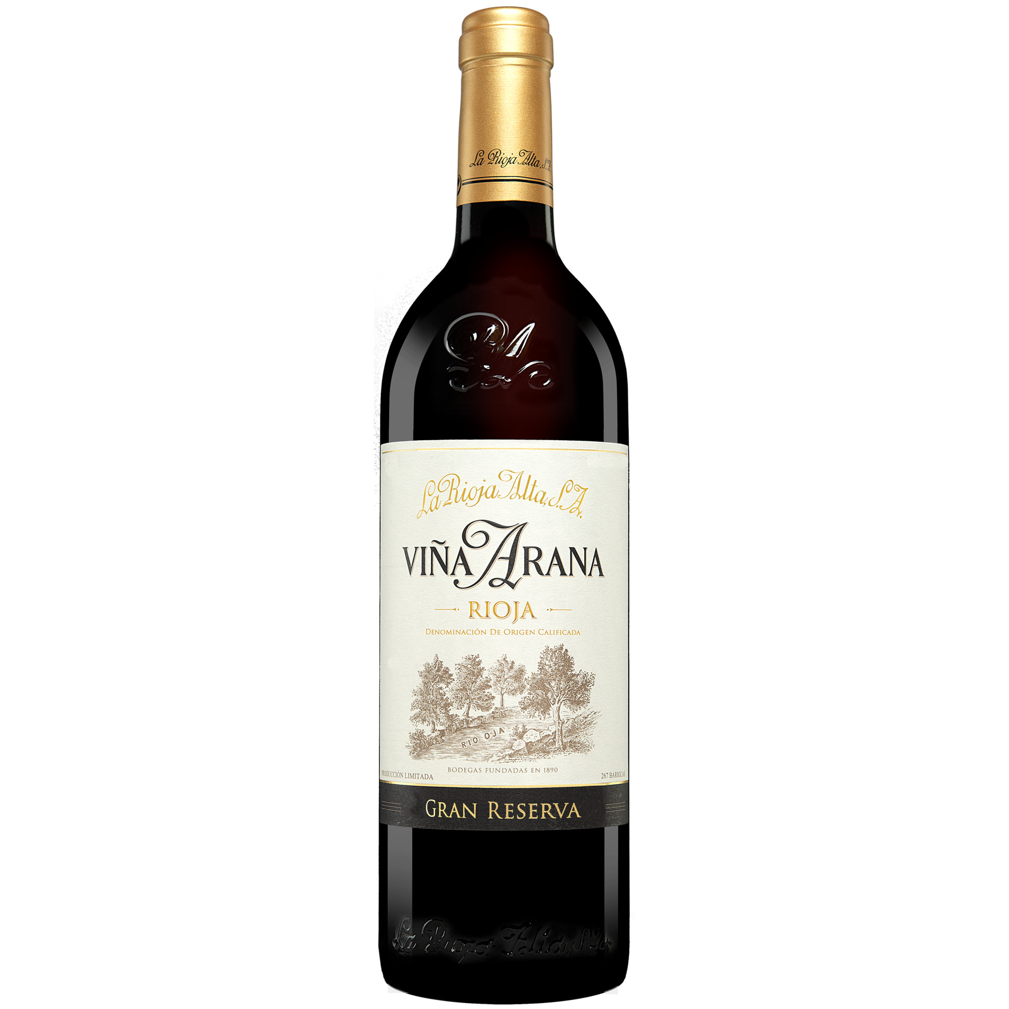 Image of La Rioja Alta Vina Arana Gran Reserva 2016