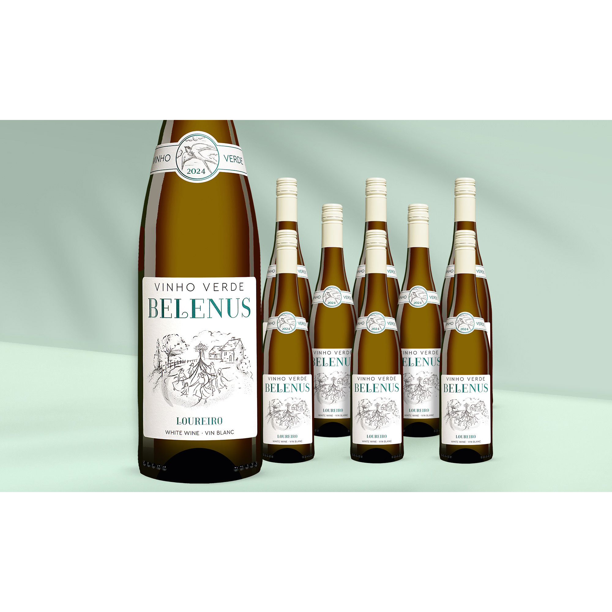 Image of Belenus Loureiro 2024 6.75L 11% Vol. Weinpaket aus Spanien