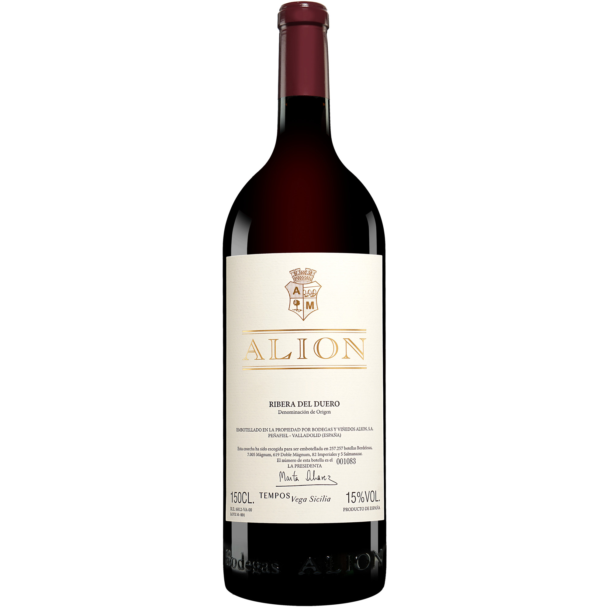Alión - 1,5 L. Magnum 2021  114.5% Vol. Rotwein Trocken aus Spanien