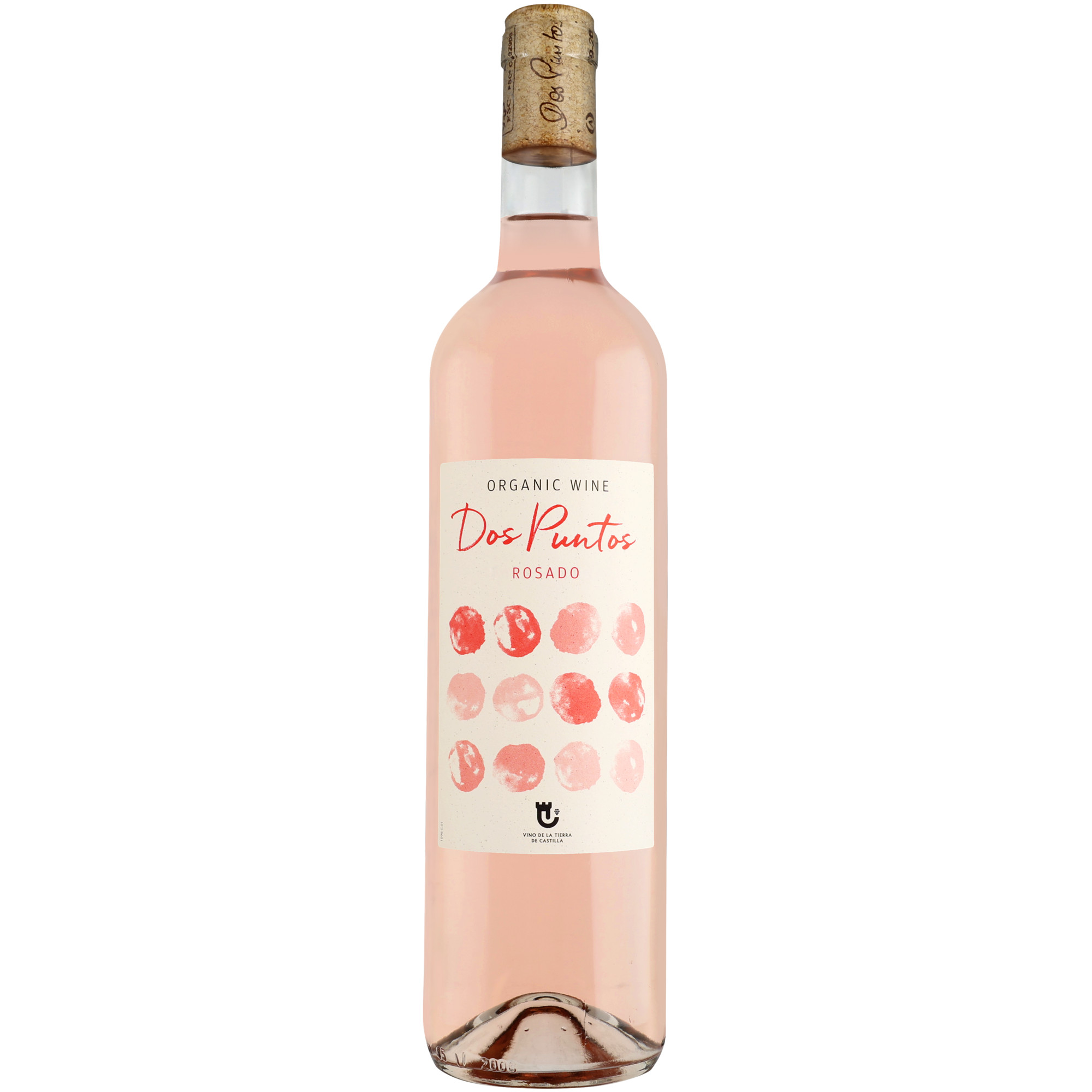 Image of Dos Puntos Rosado Organic 2025 0.75L 13% Vol. Roséwein Trocken aus Spanien