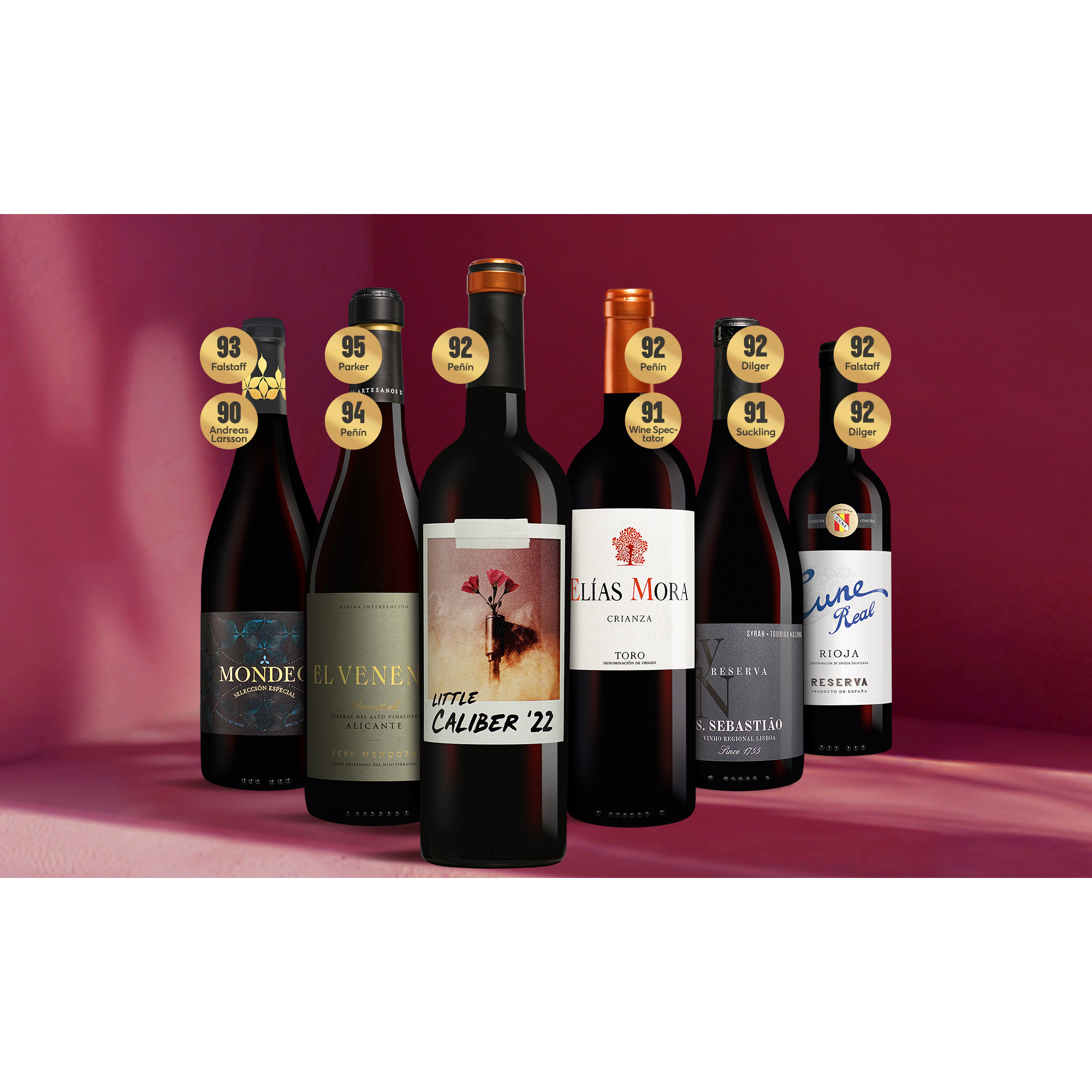 Punkte Paket 4 Weinpaket aus Spanien