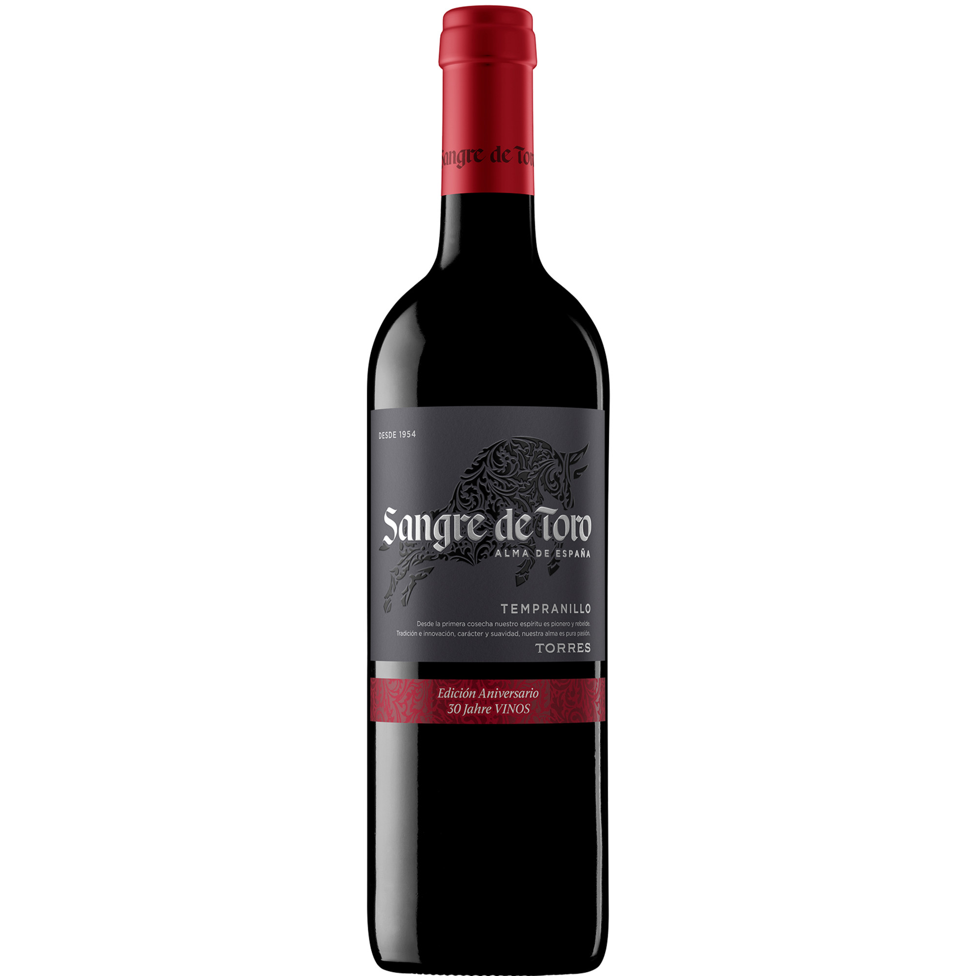 Torres Sangre de Toro Edición Aniversario 2022 0 13.5% Vol. Rotwein Trocken aus Spanien