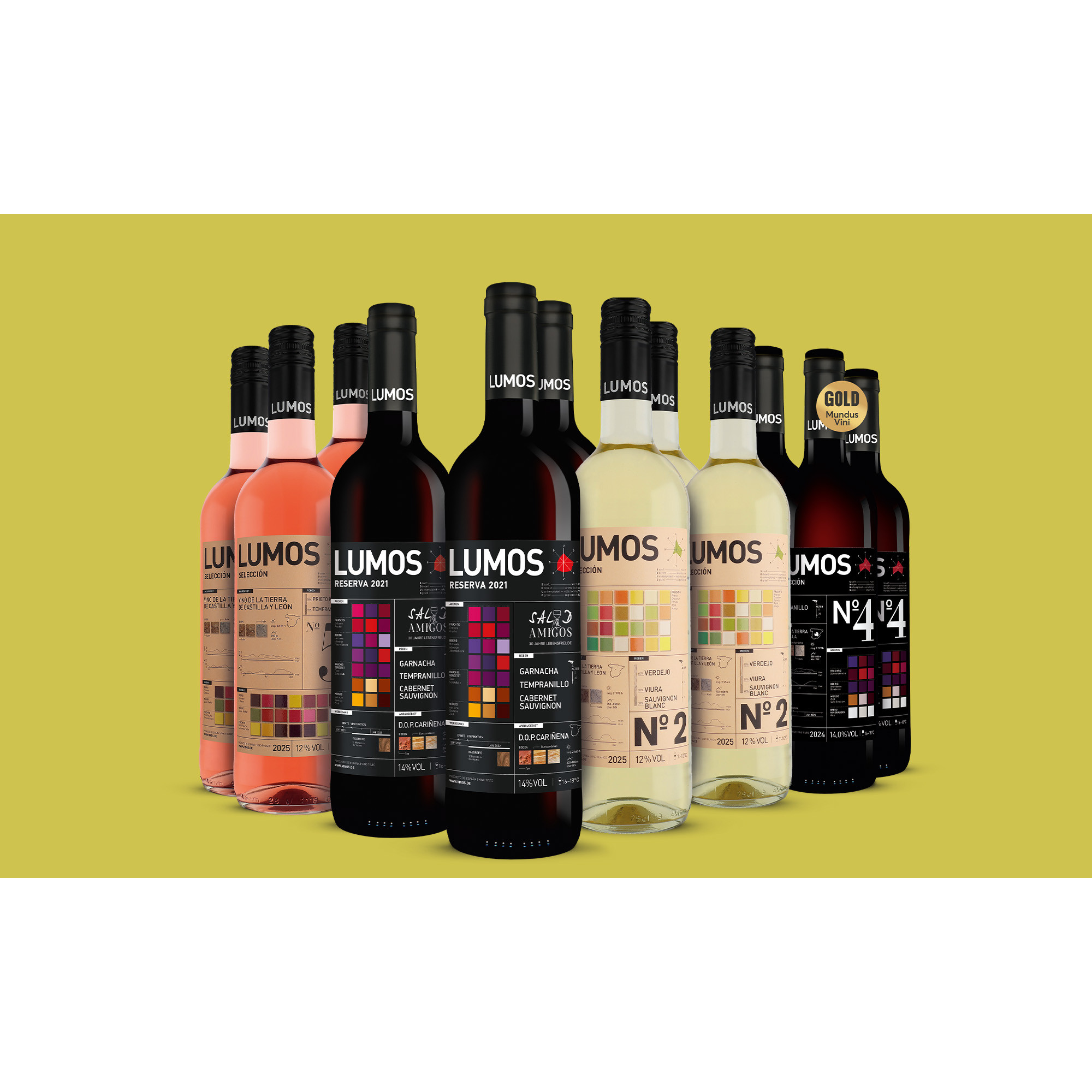 LUMOS-Genießer-Paket Weinpaket aus Spanien
