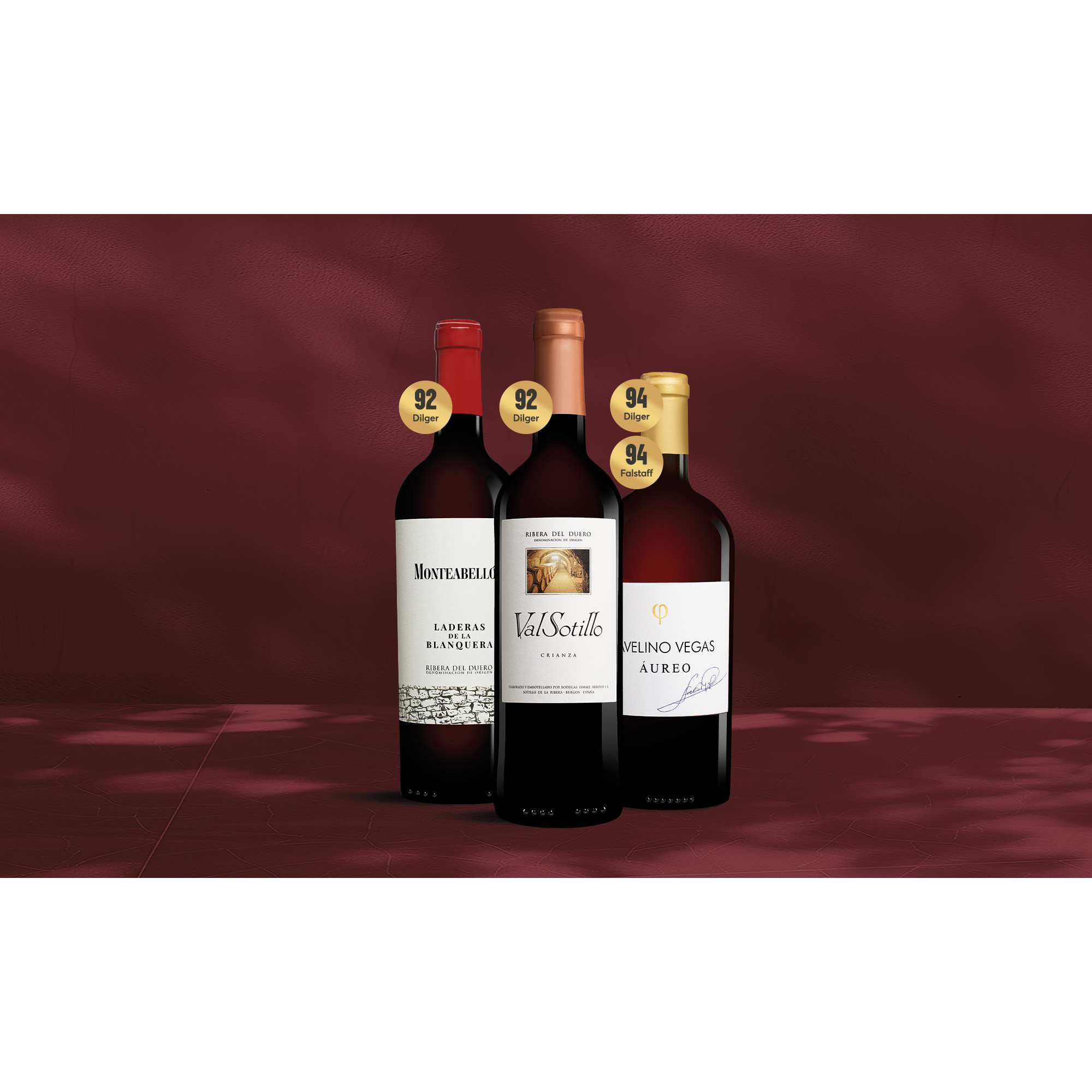 Ribera del Duero-Paket 2.25L Weinpaket aus Spanien