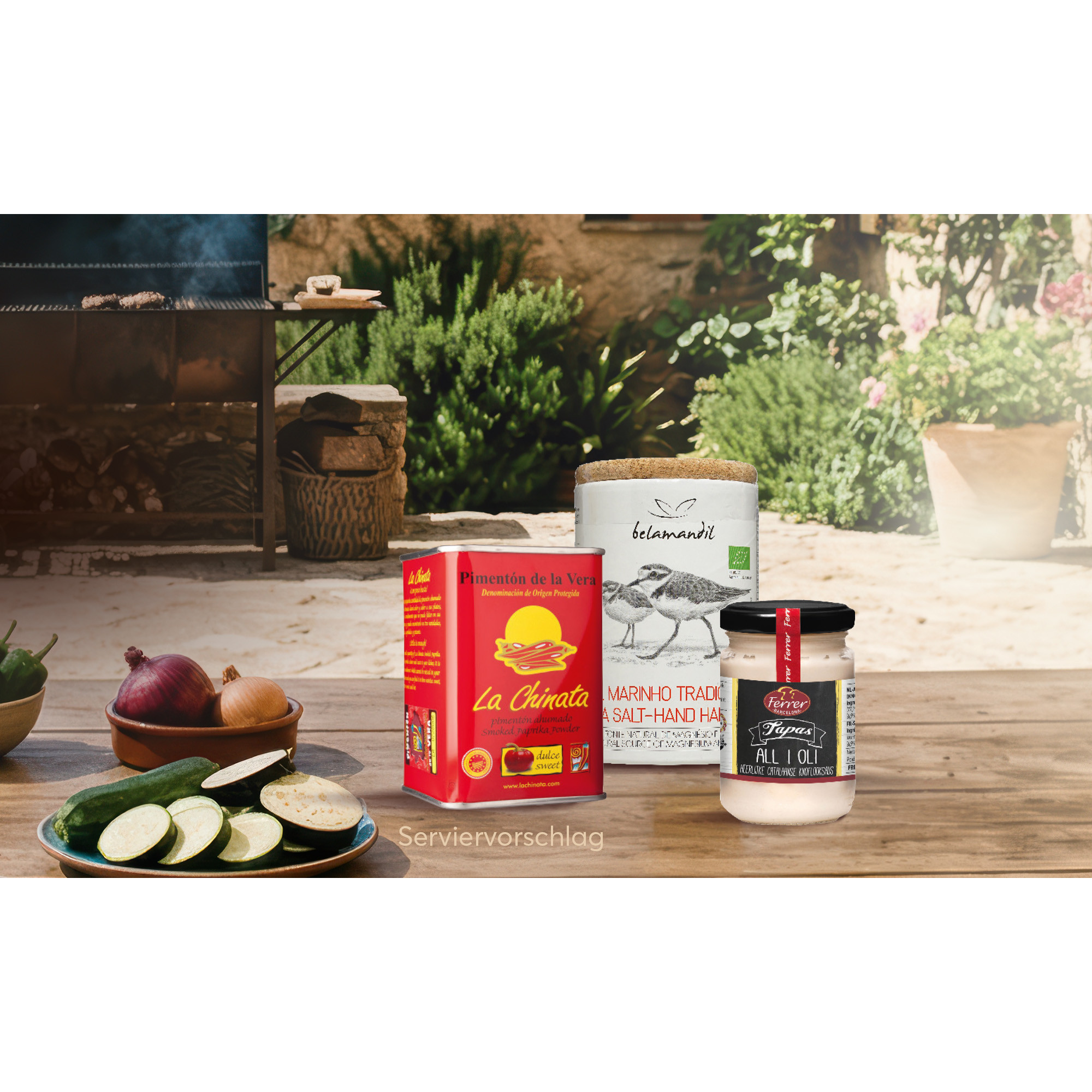 Grillgenuss-Paket 0.7KG Weinpaket aus Spanien