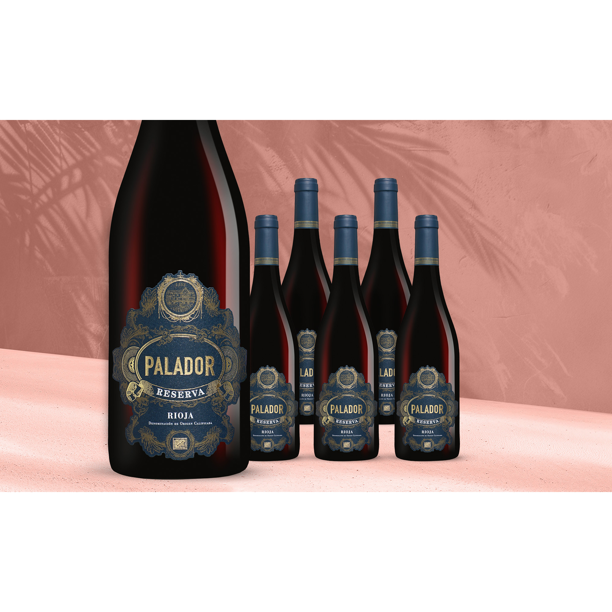 Palador Reserva 2020 4 14.5% Vol. Weinpaket aus Spanien