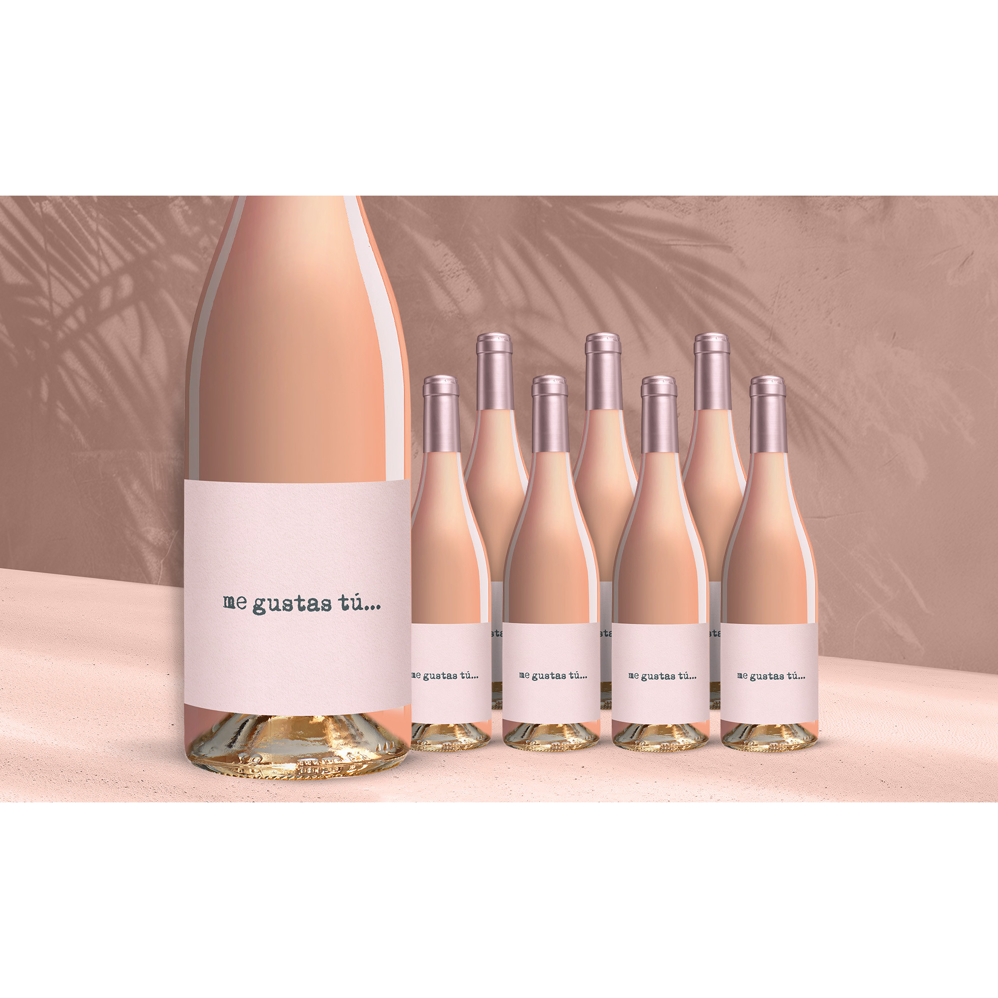 Me gustas tú Rosado 2025 12.5% Vol. Weinpaket aus Spanien