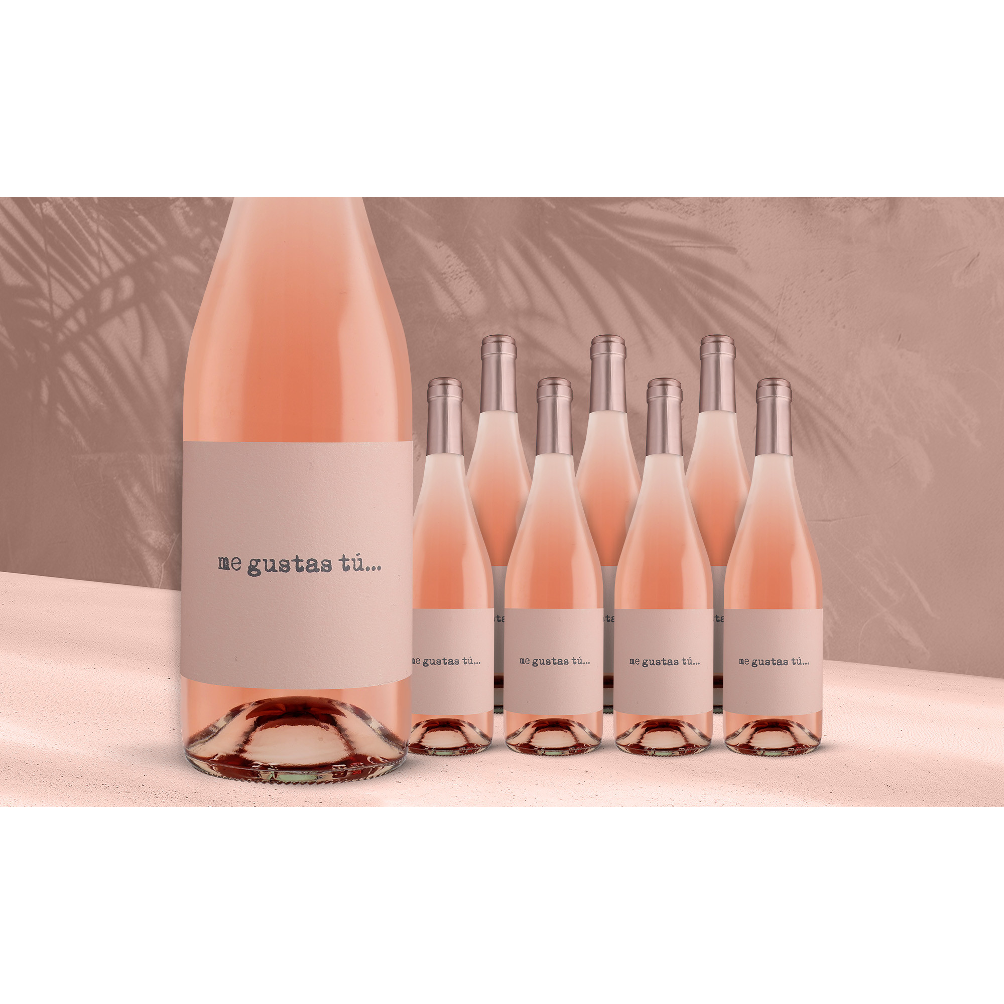 Jubiläums-Angebot:Me gustas tú Rosado 2025 12.5% Vol. Weinpaket aus Spanien