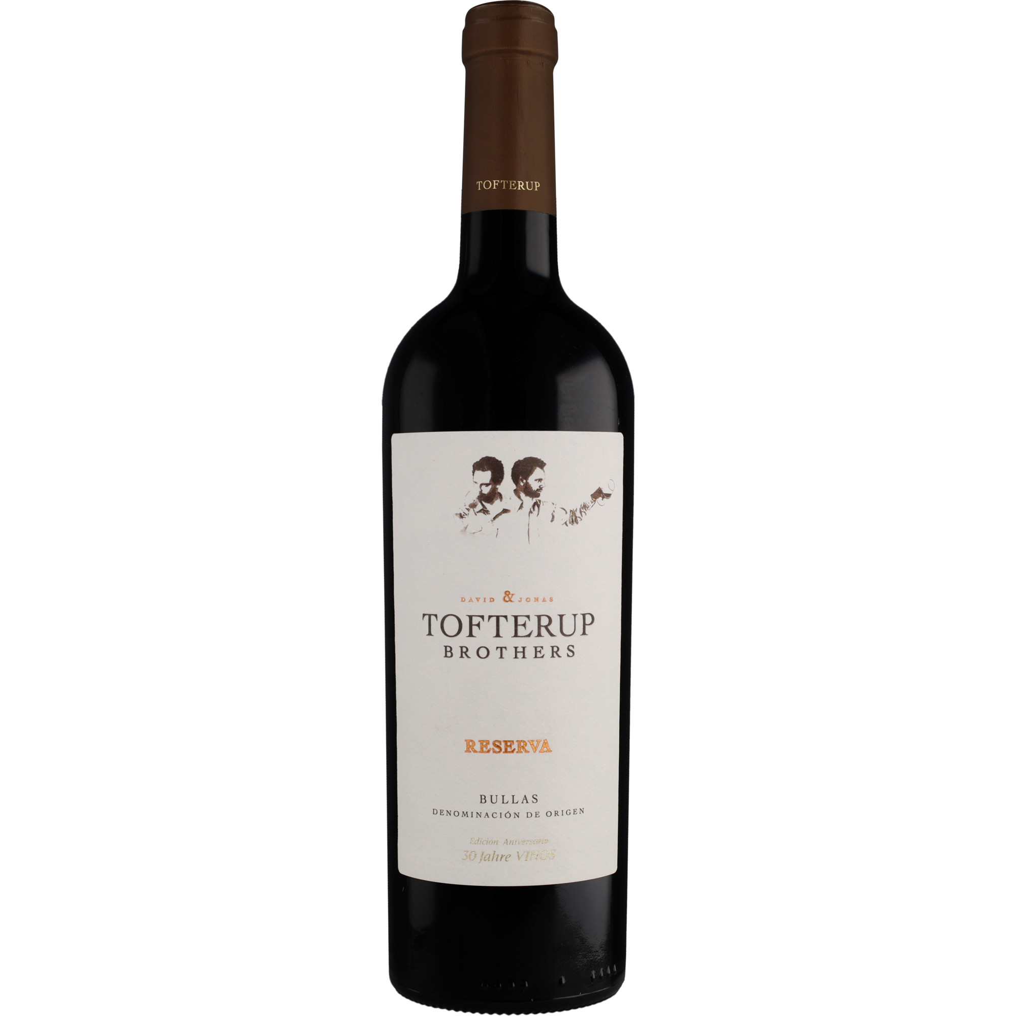 Tofterup Brothers Reserva Edición Aniversario 2021 2021 0 15% Vol. Rotwein Trocken aus Spanien