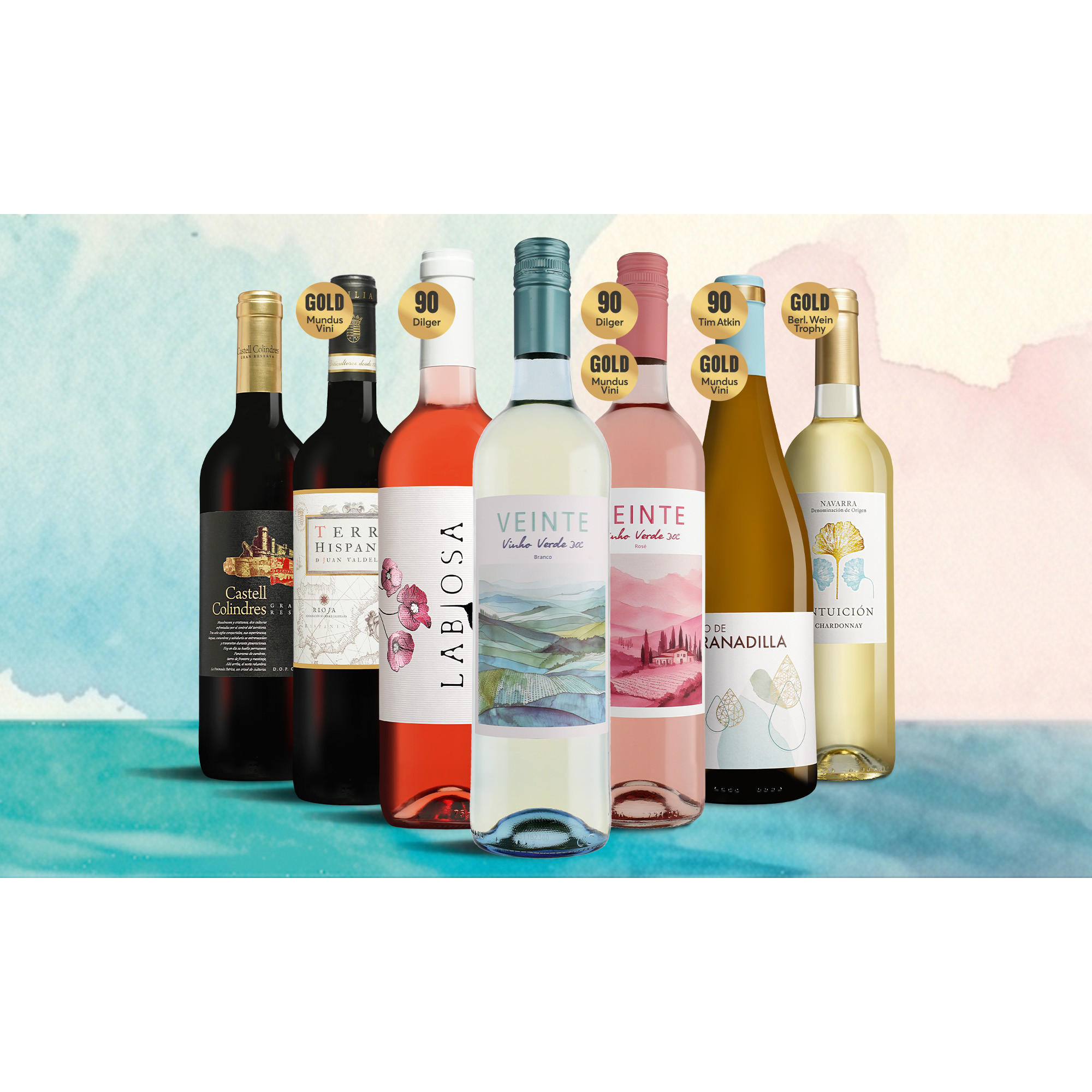 Juli-Genießer-Paket 5 Weinpaket aus Spanien