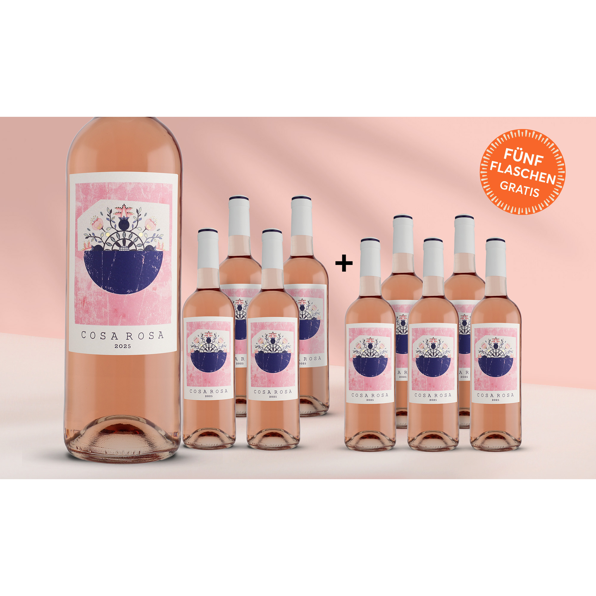Cosa Rosa 2025 7 11.5% Vol. Weinpaket aus Spanien