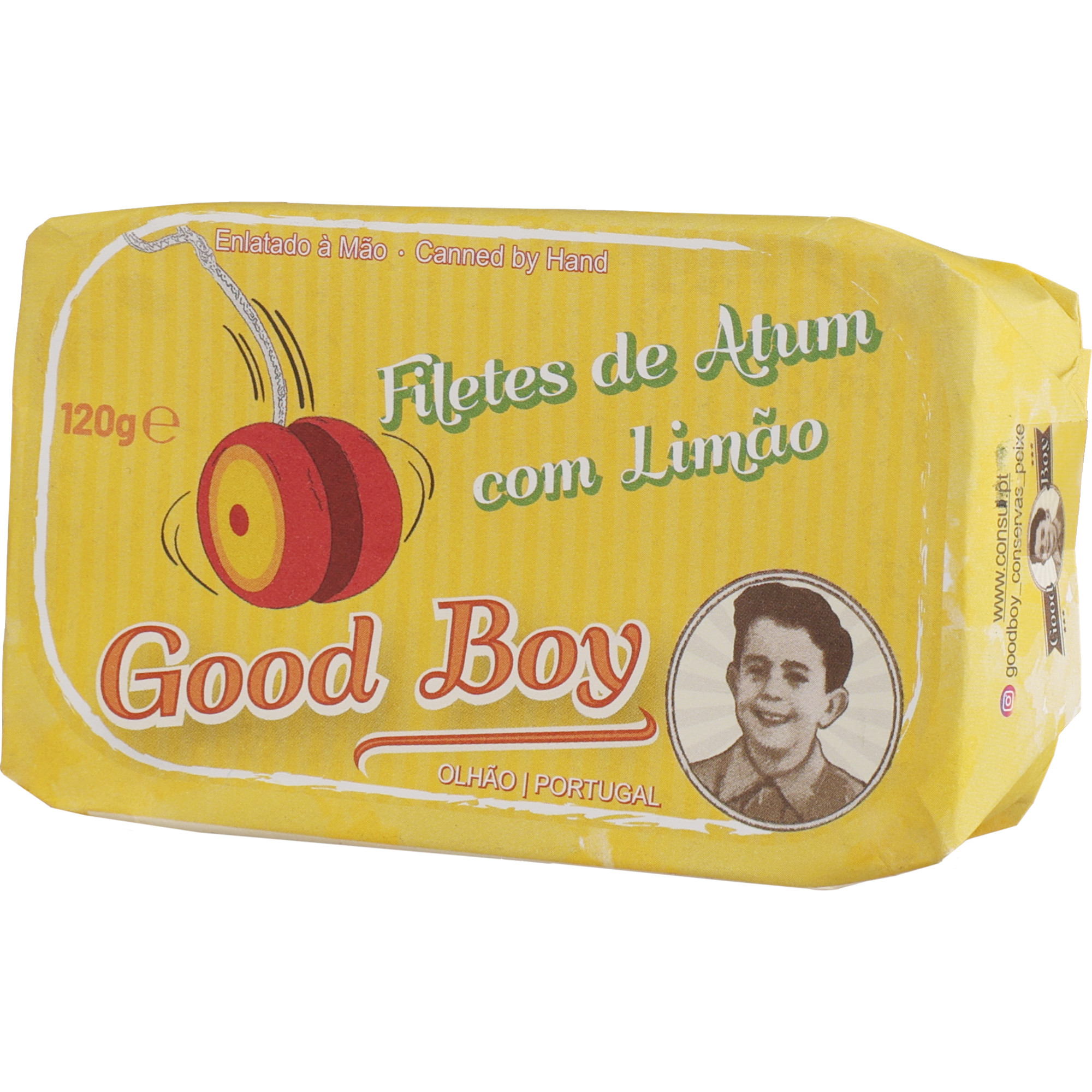 Image of Good Boy Thunfisch in Olivenöl mit Zitrone - 120g 0.12KG aus Spanien