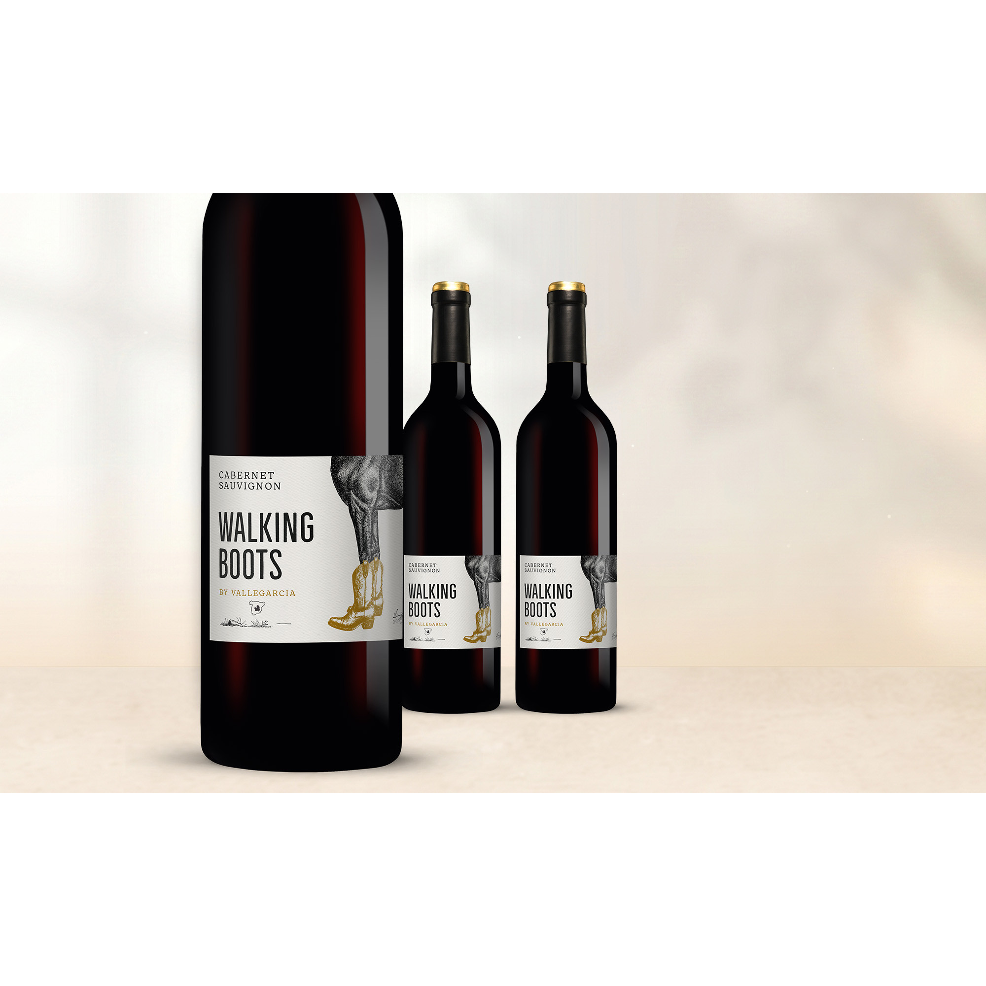 Walking Boots Cabernet Sauvignon 2024 2 14.5% Vol. Weinpaket aus Spanien